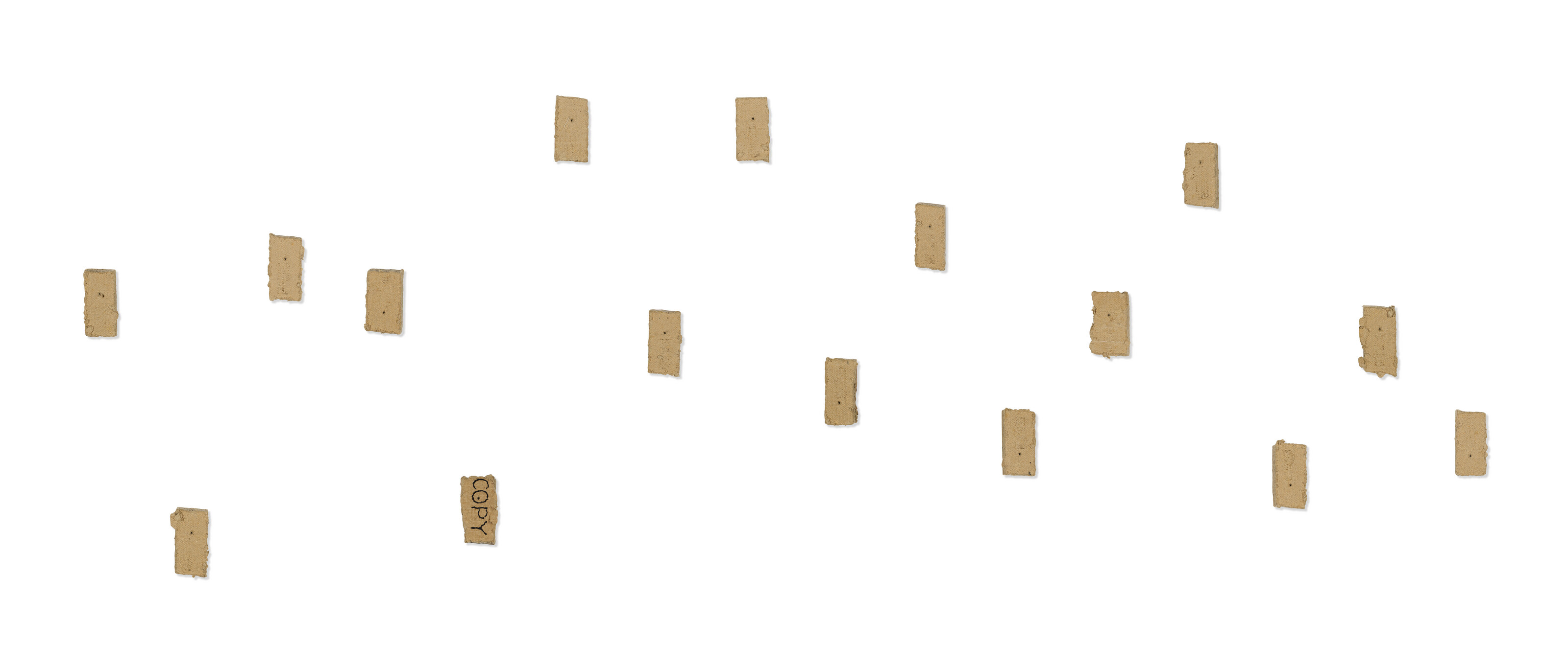 Richard Tuttle — Скеджия I-XVI, изображение 2
