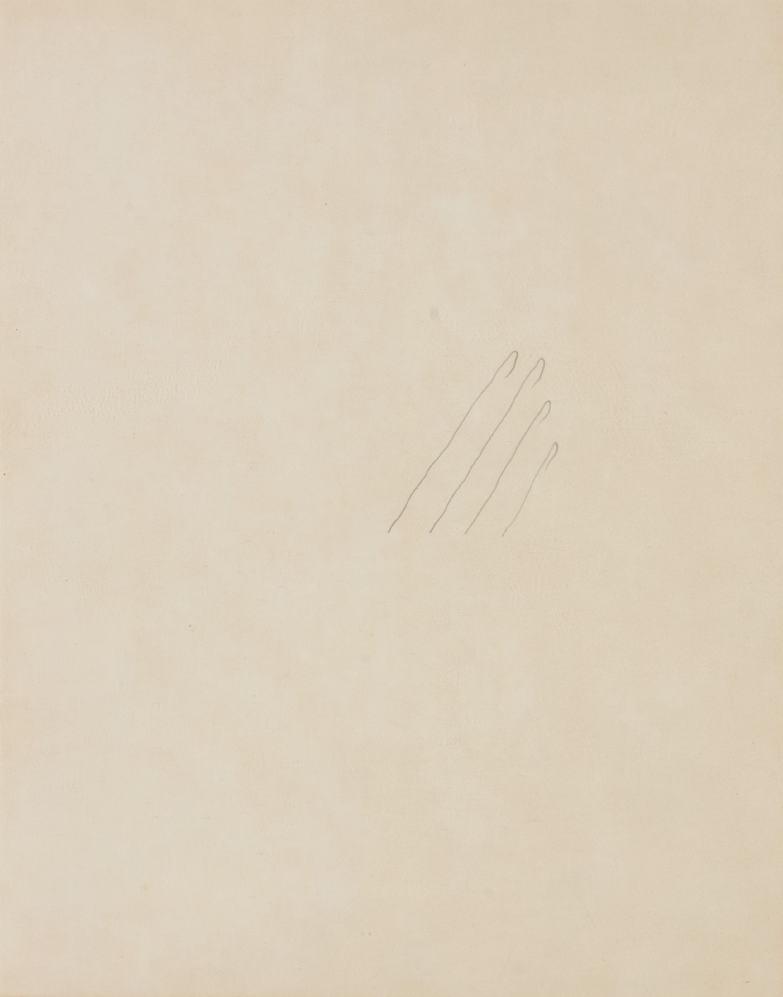 Richard Tuttle — Как краска сочетается с группой линий (рисунок № 7)