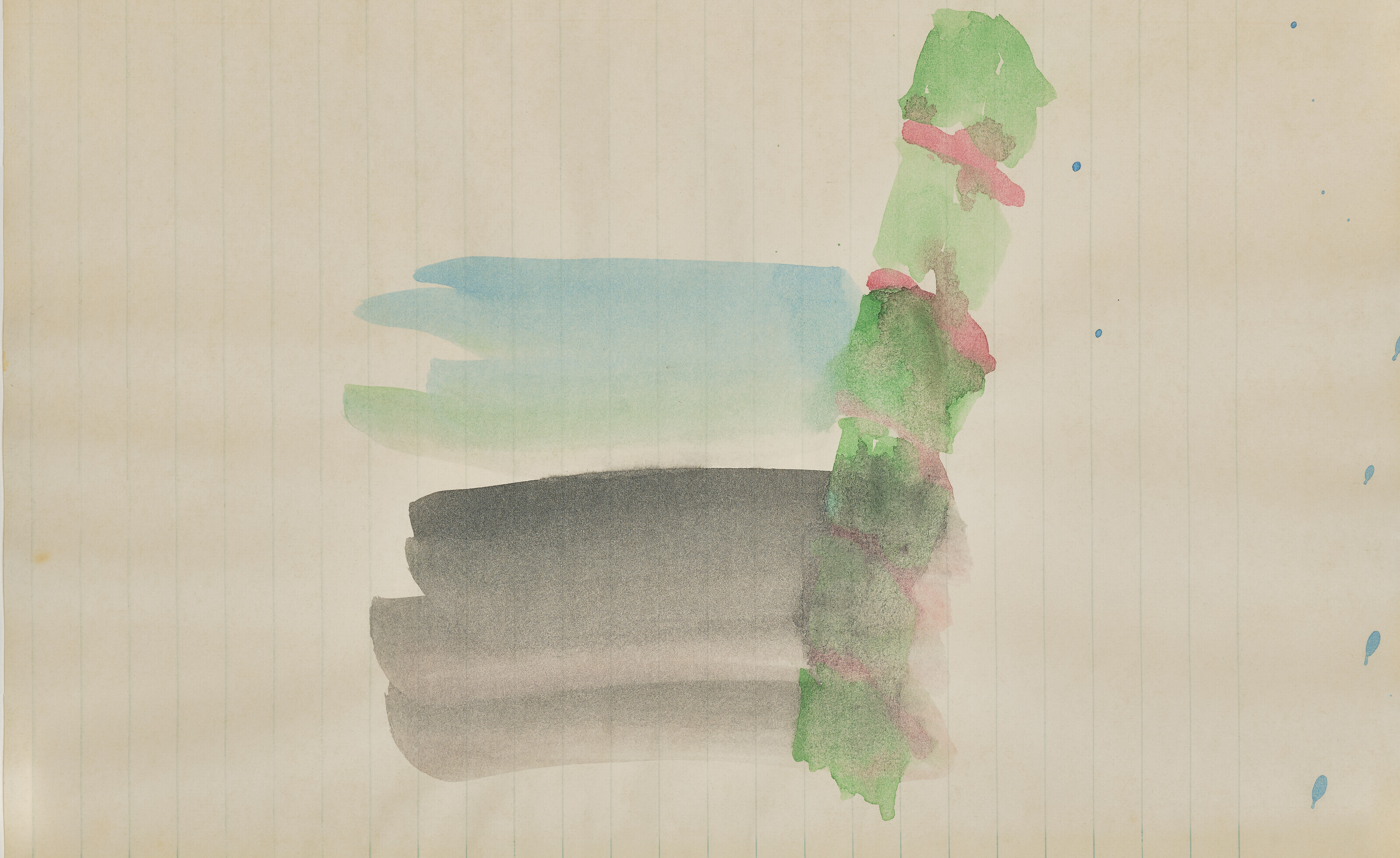 Richard Tuttle — Красная линия № 7
