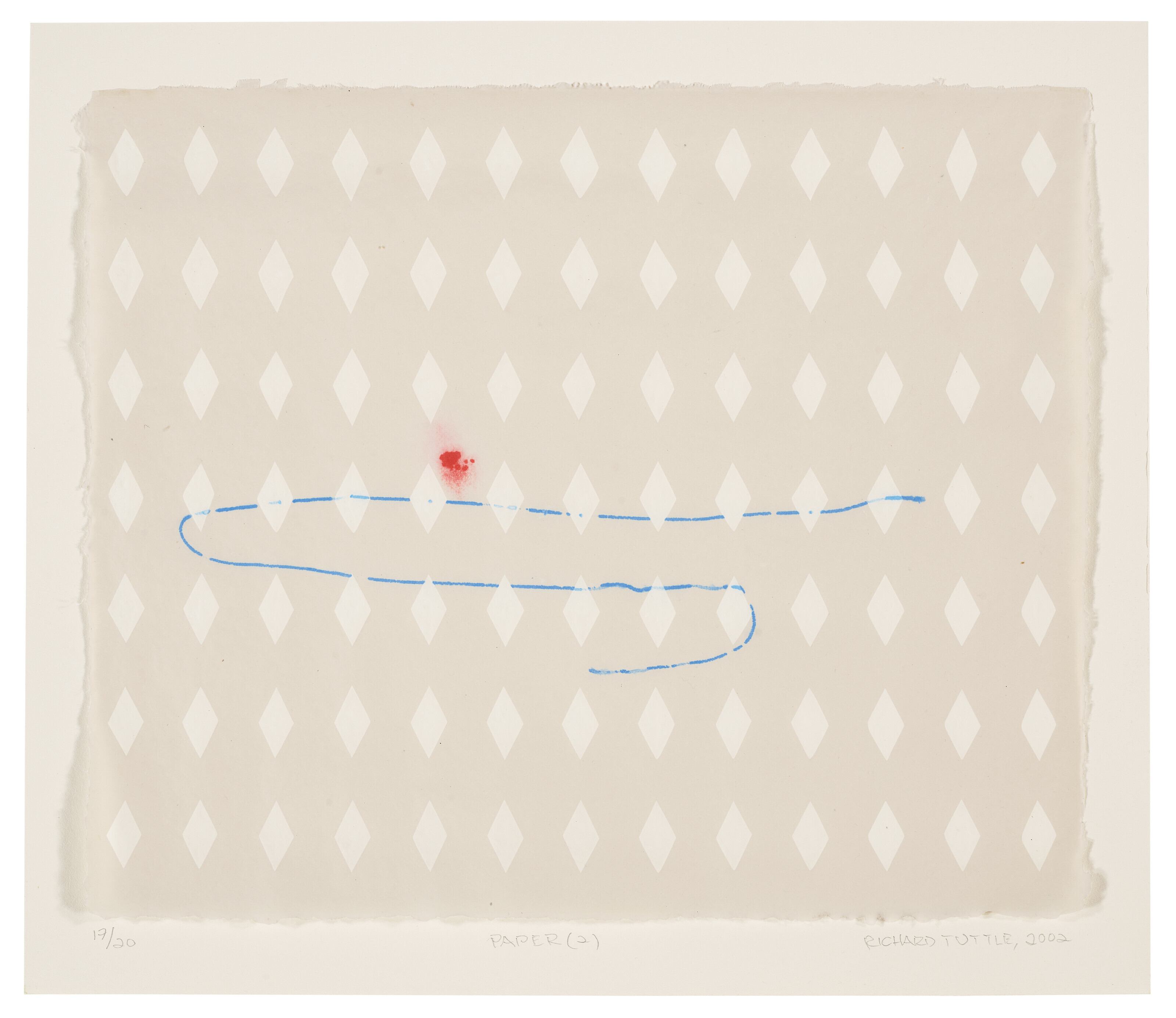 Richard Tuttle — Рассвет, полдень, Сумерки: Бумага (1), Бумага (2), Бумага (3), изображение 3