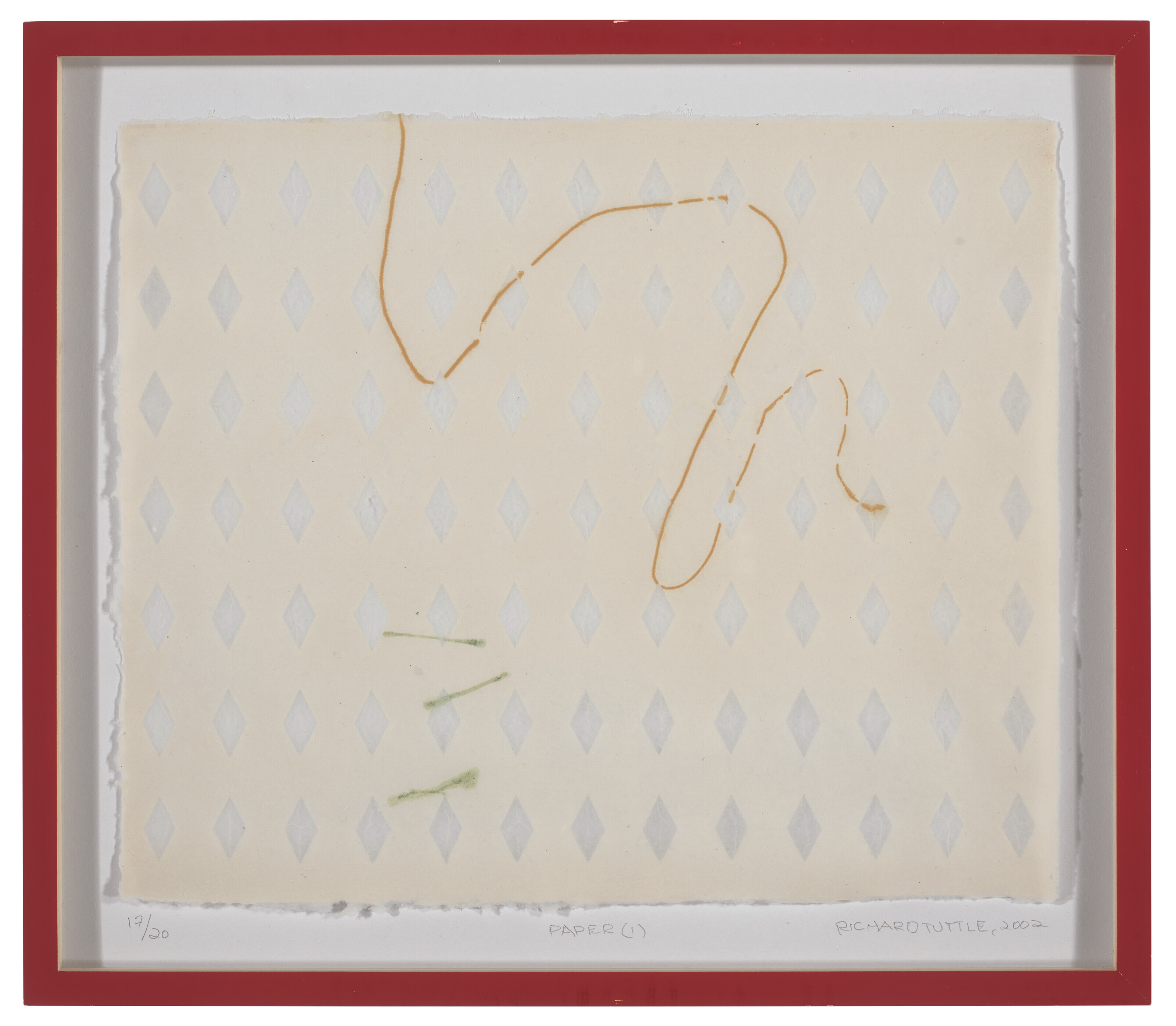 Richard Tuttle — Рассвет, полдень, Сумерки: Бумага (1), Бумага (2), Бумага (3), изображение 5