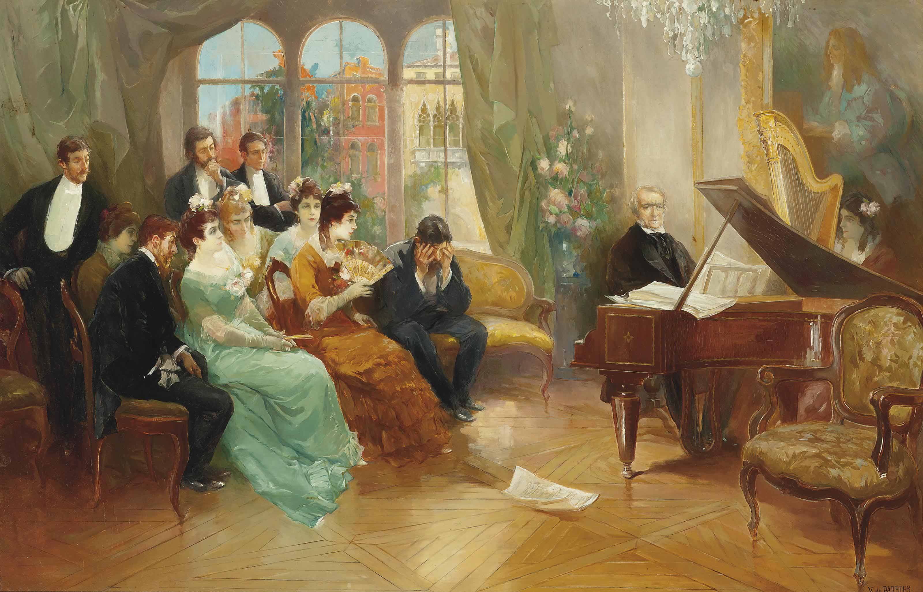 Richard Wagner — Рихард Вагнер в Венеции