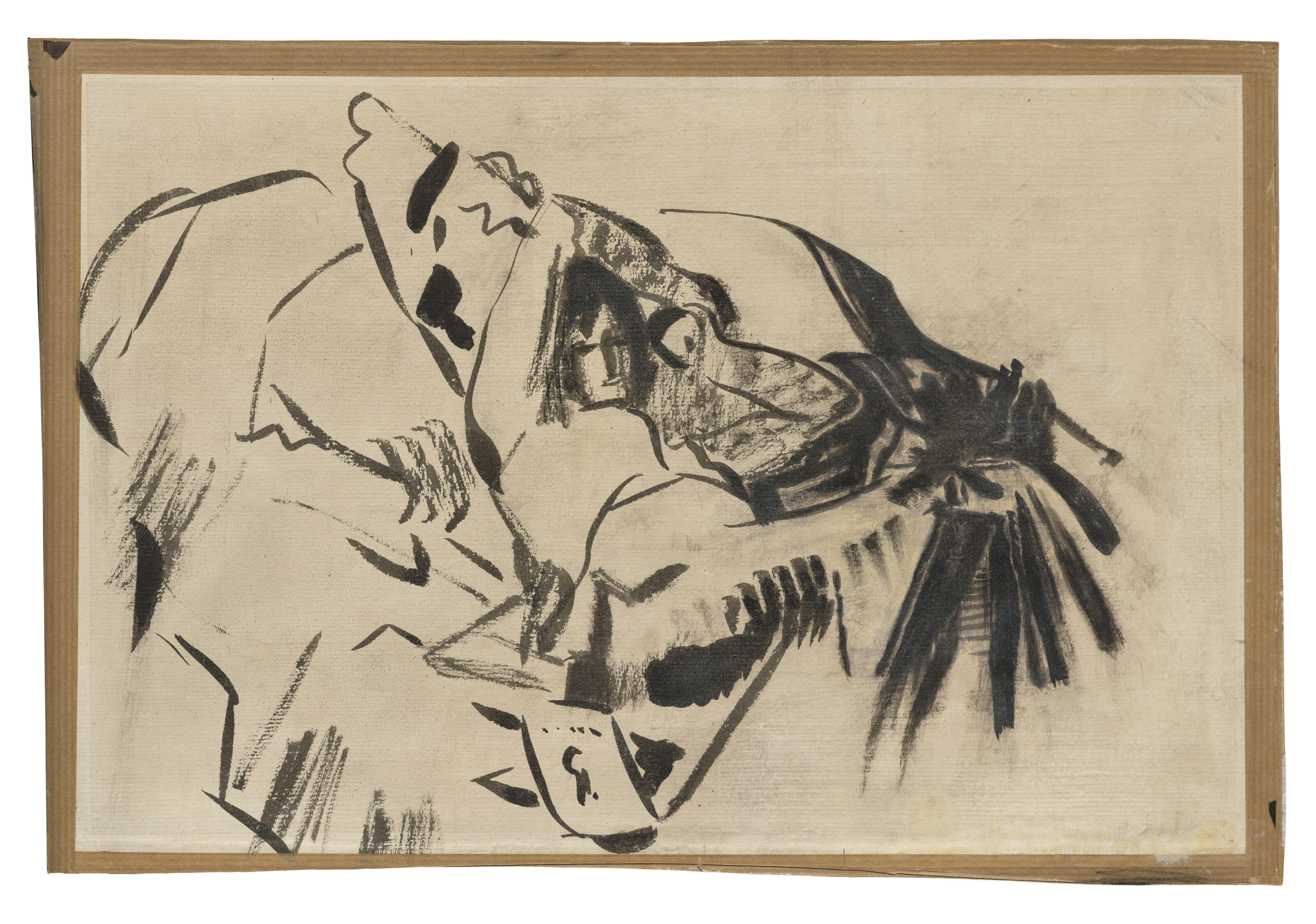 Rik Wouters — Этюды девушки-лизантки ( спереди ); Молодая девушка-кушетка ( сзади ), изображение 3