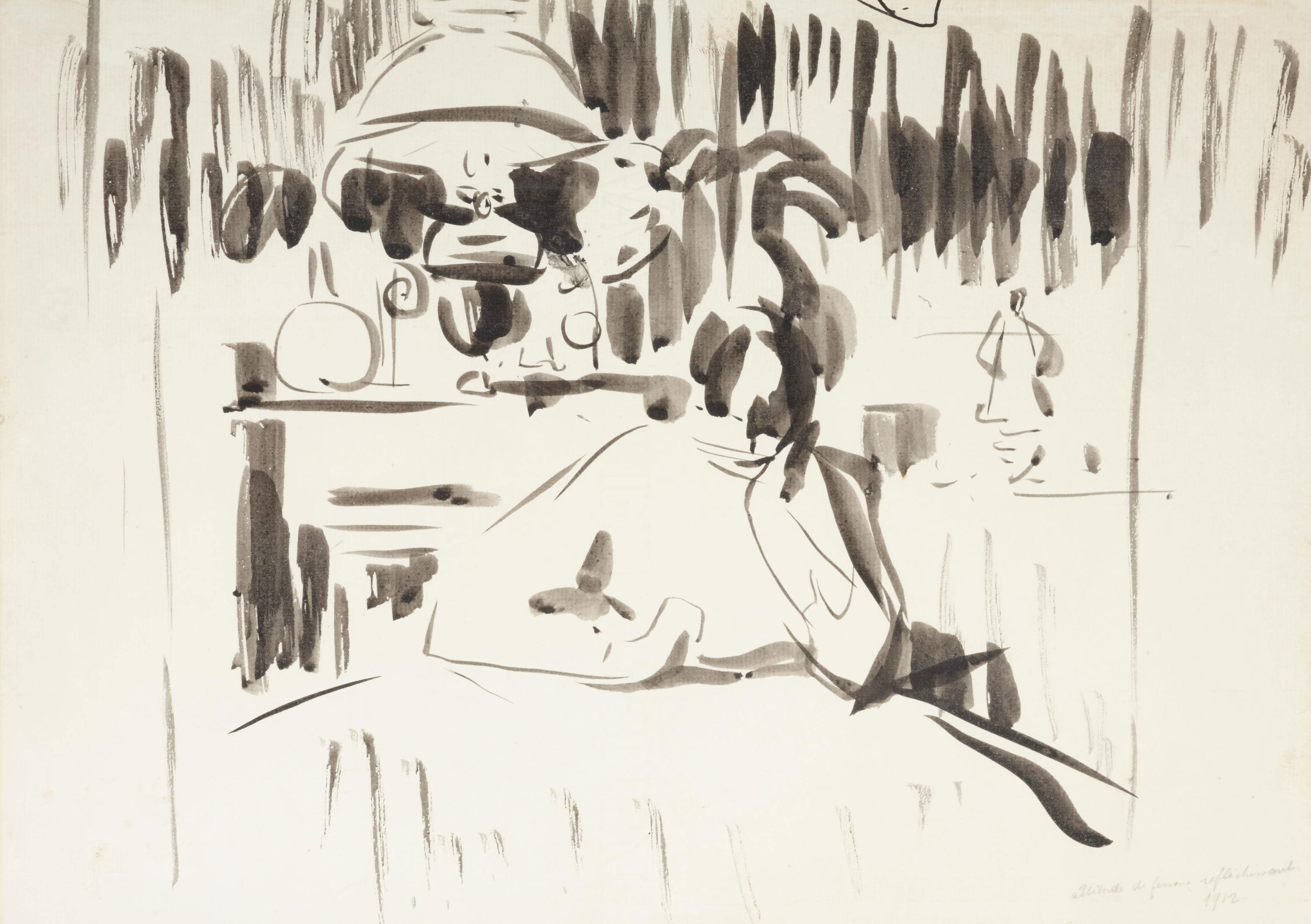 Rik Wouters — Отношение к женщине-отражательнице