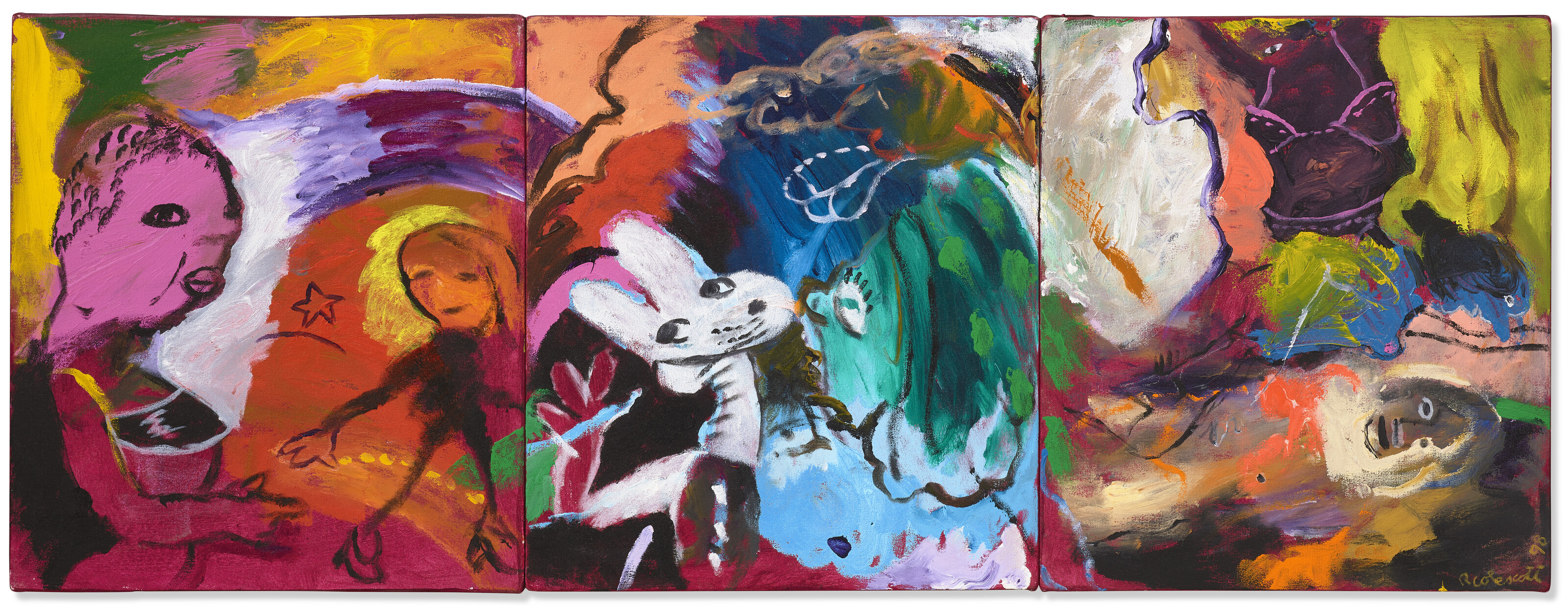 Robert Colescott — Увы, Джандава, изображение 1