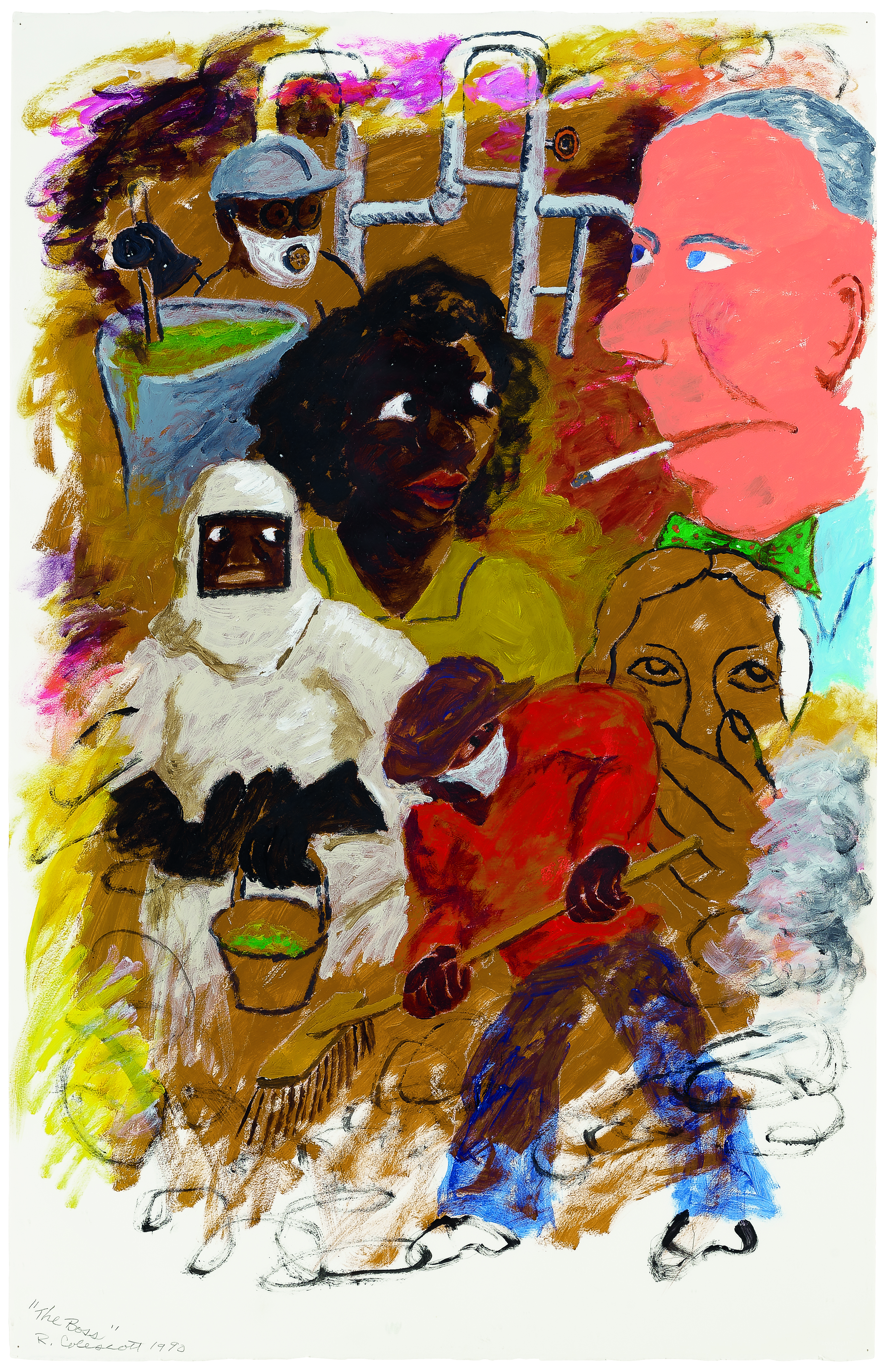Robert Colescott — Босс
