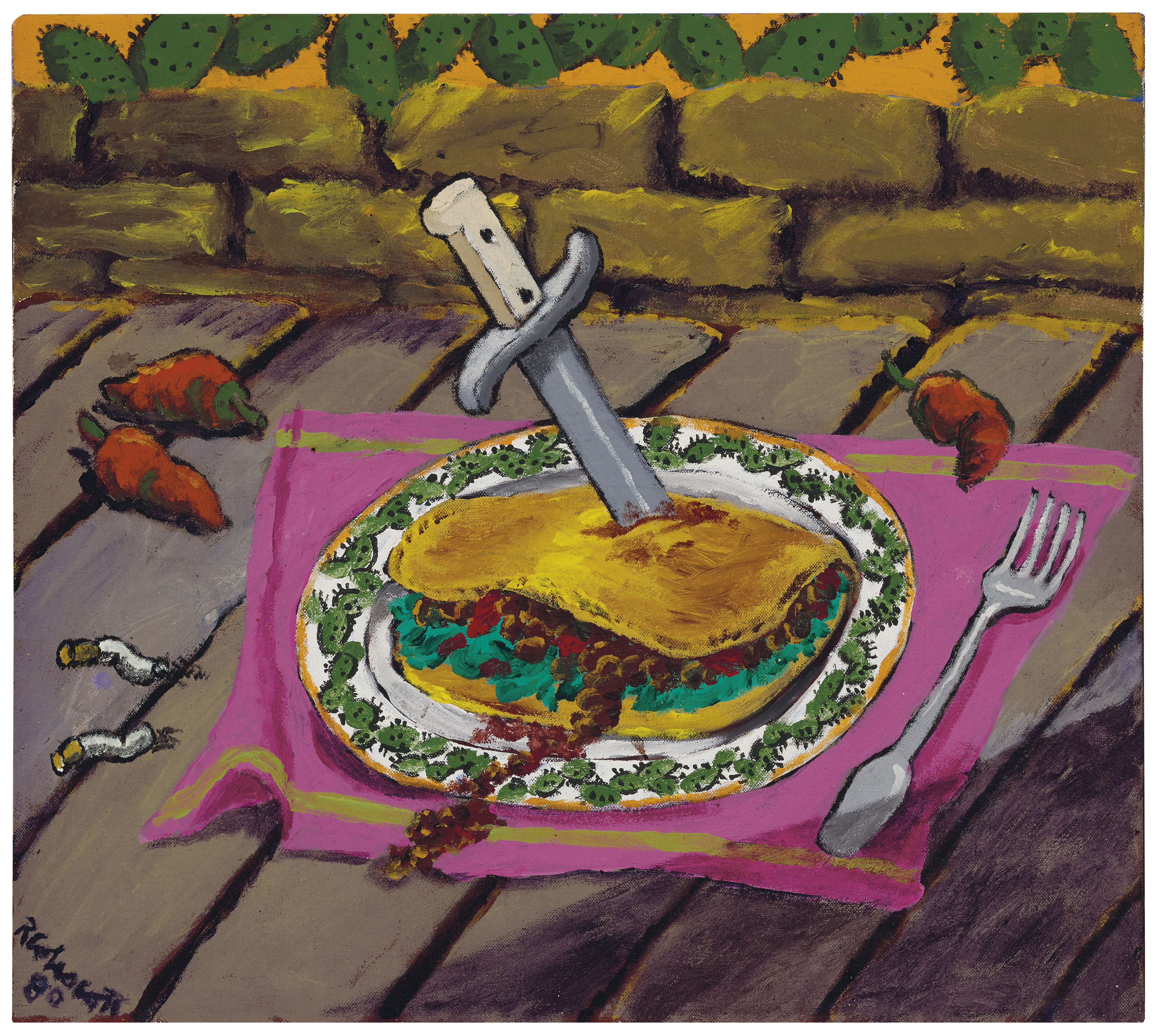 Robert Colescott — Артистизм + реальность, Роза Мехикали