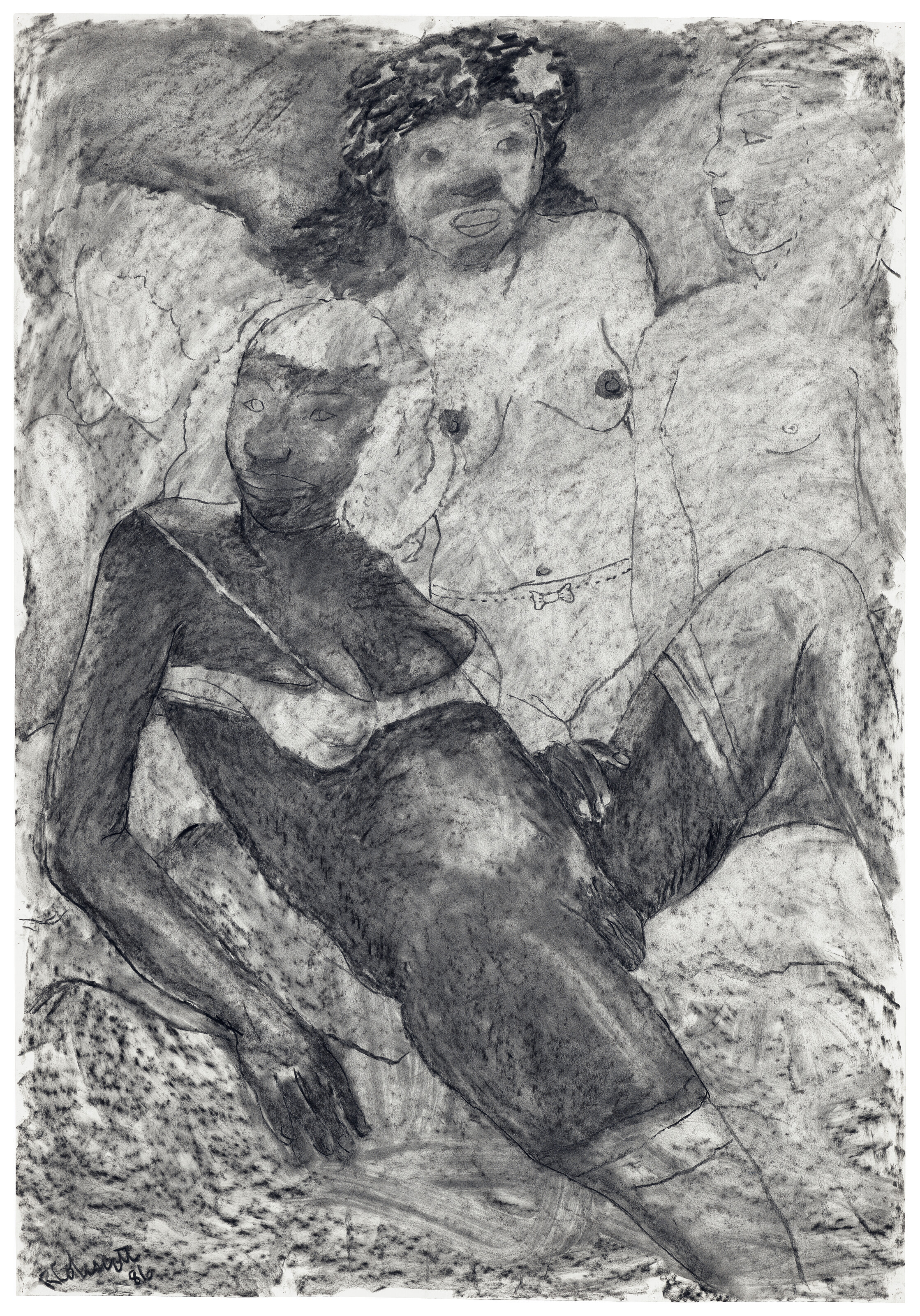 Robert Colescott — Фрейлины