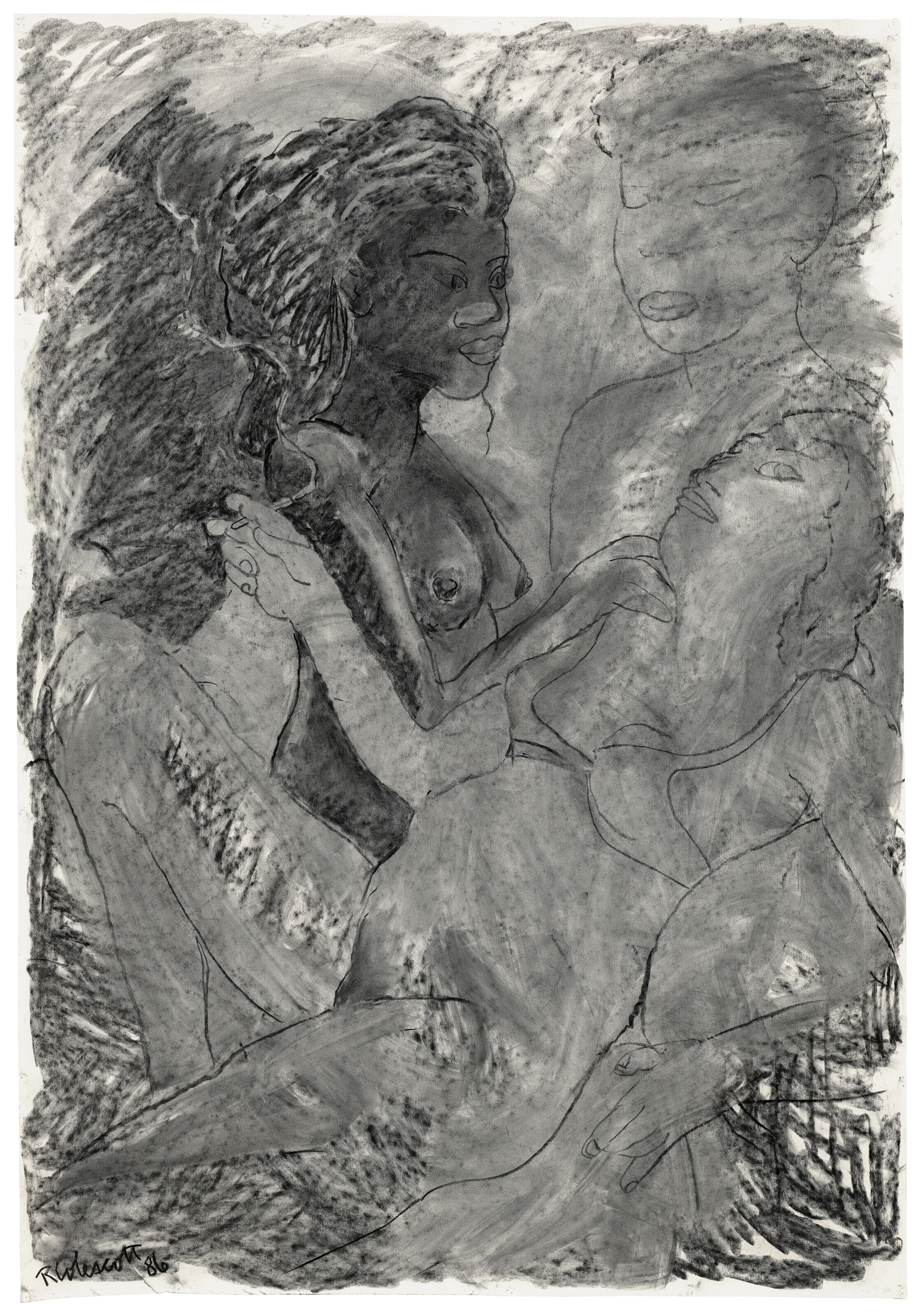 Robert Colescott — Фрейлины