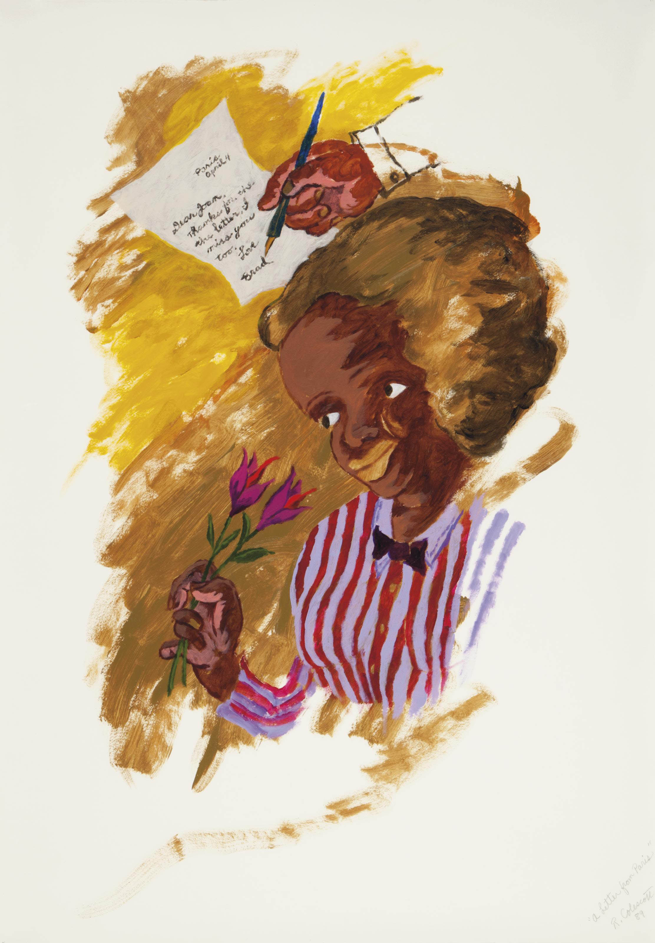 Robert Colescott — Письмо из Парижа