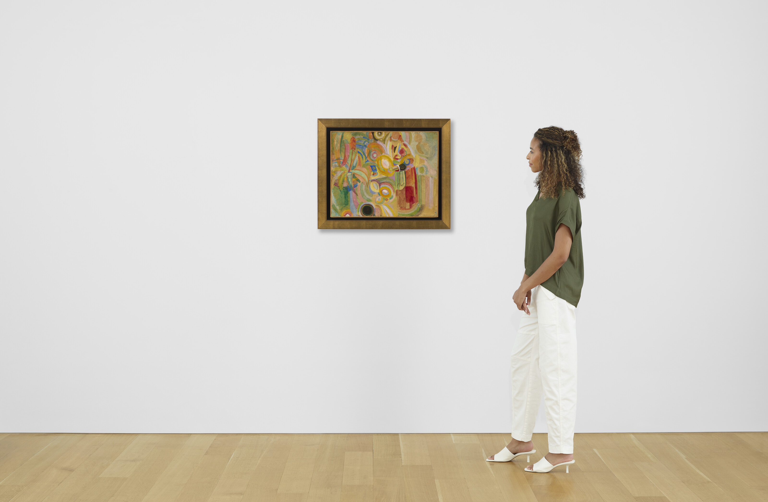 Robert Delaunay — Португальский в саду, изображение 4
