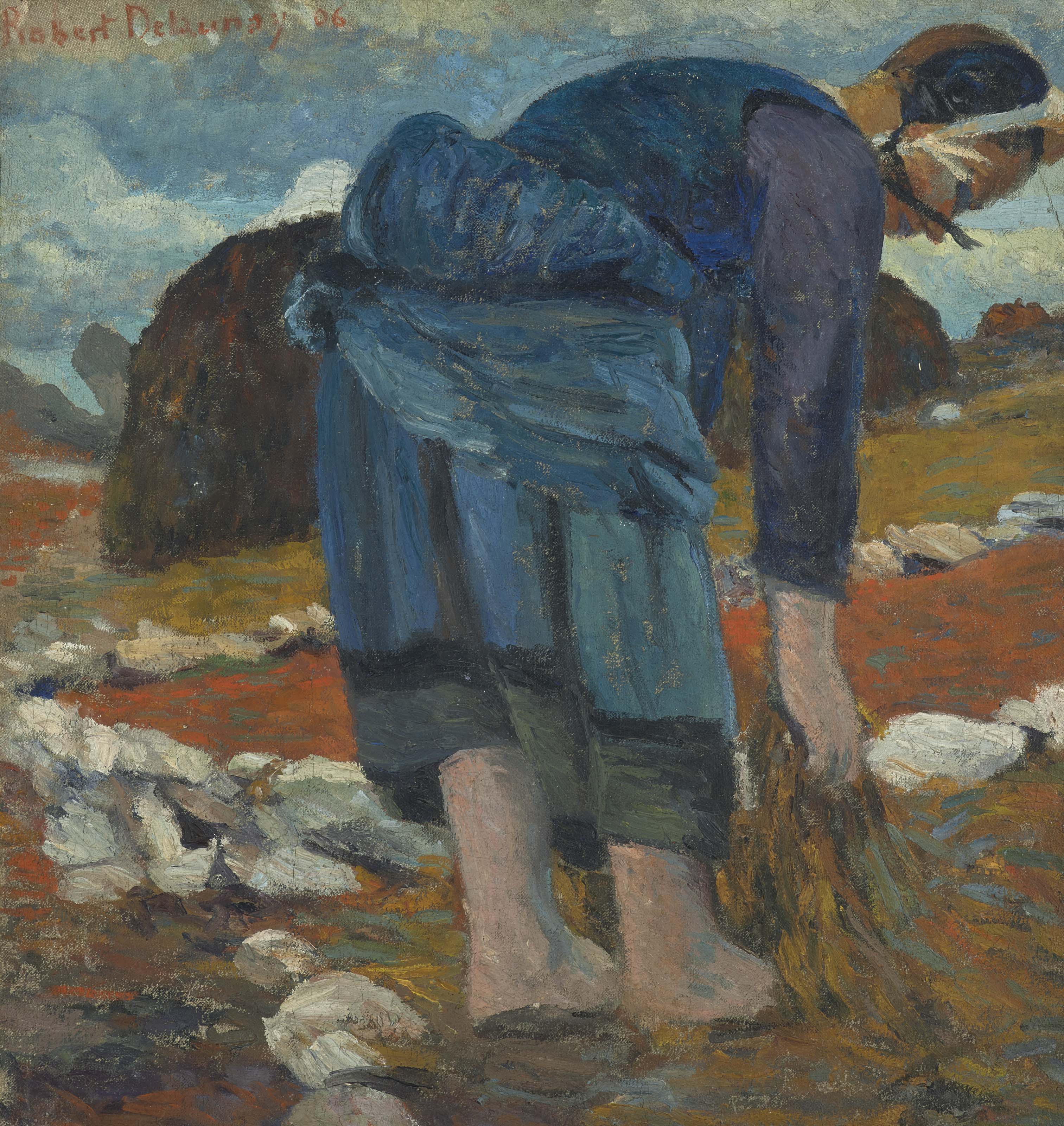 Robert Delaunay — Бретонка, покровительница Гоэмона