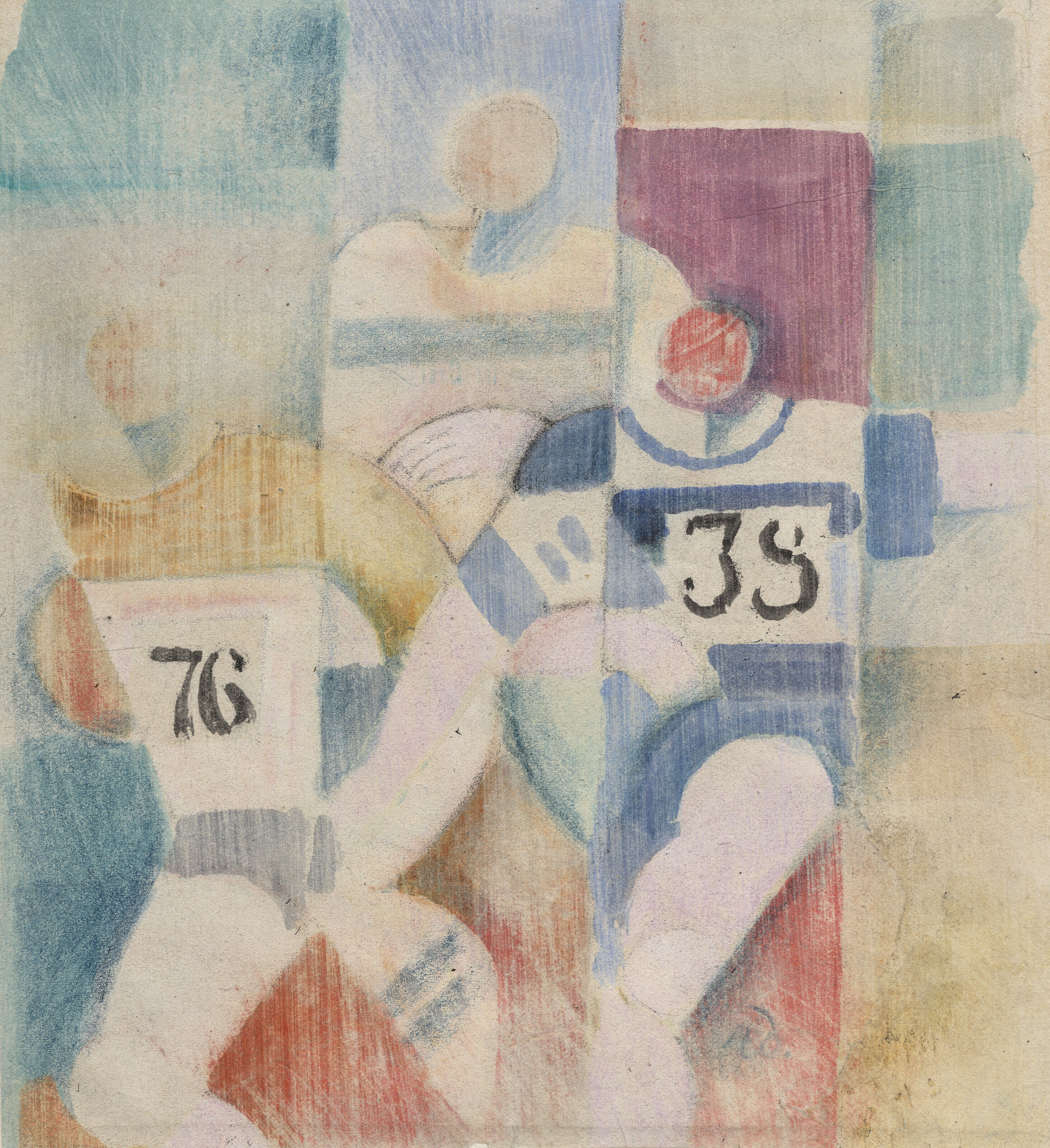 Robert Delaunay — Этюд для "Курьеров"