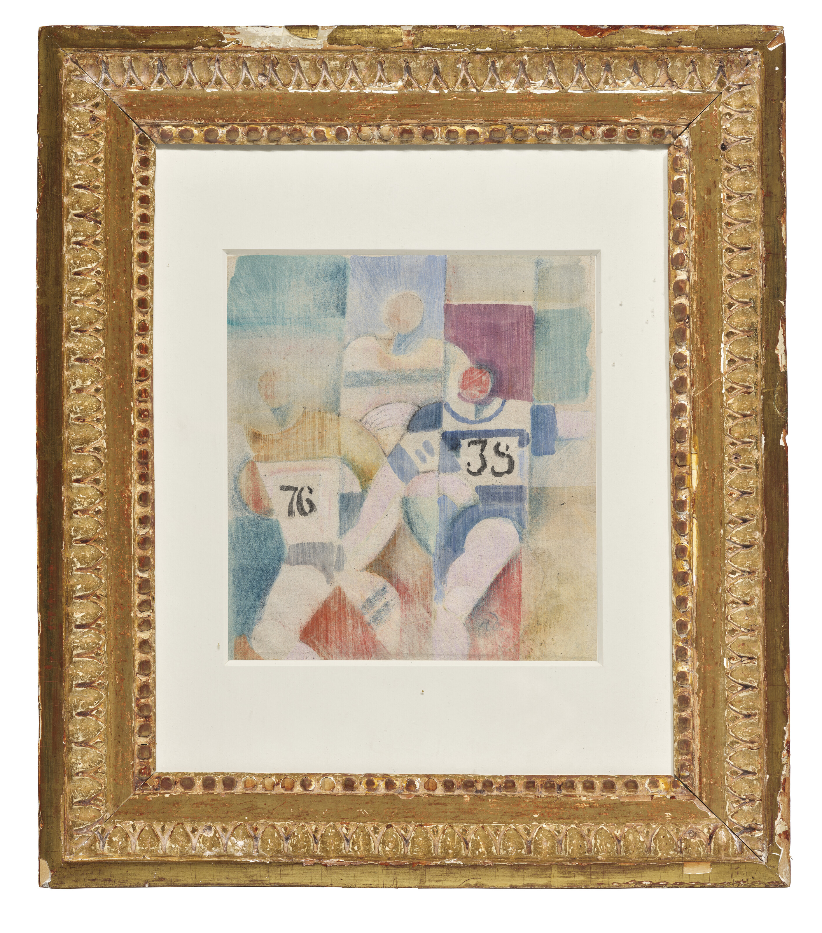 Robert Delaunay — Этюд для "Курьеров", изображение 4