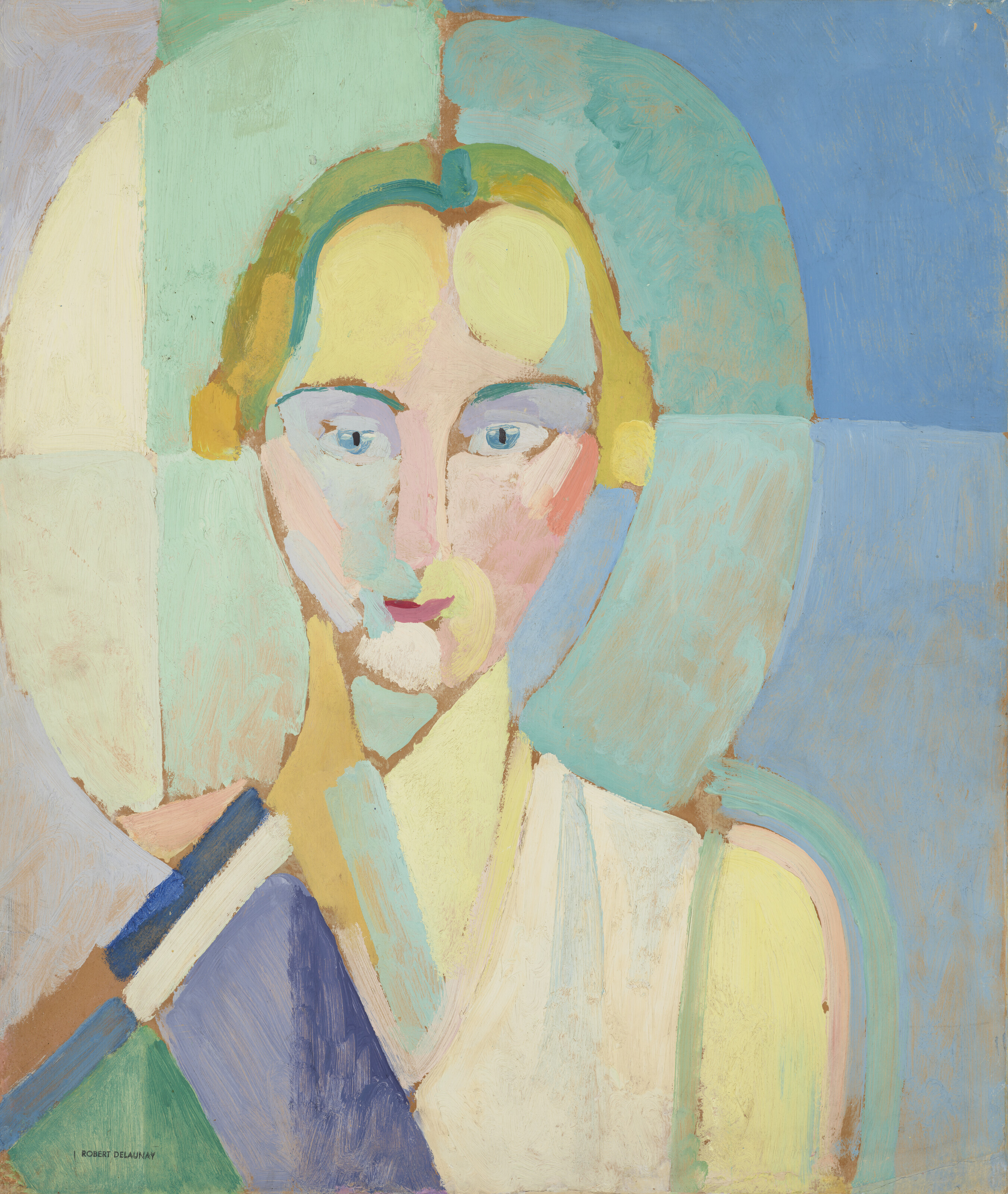 Robert Delaunay — Этюд к "Портрету мадам Хейм"