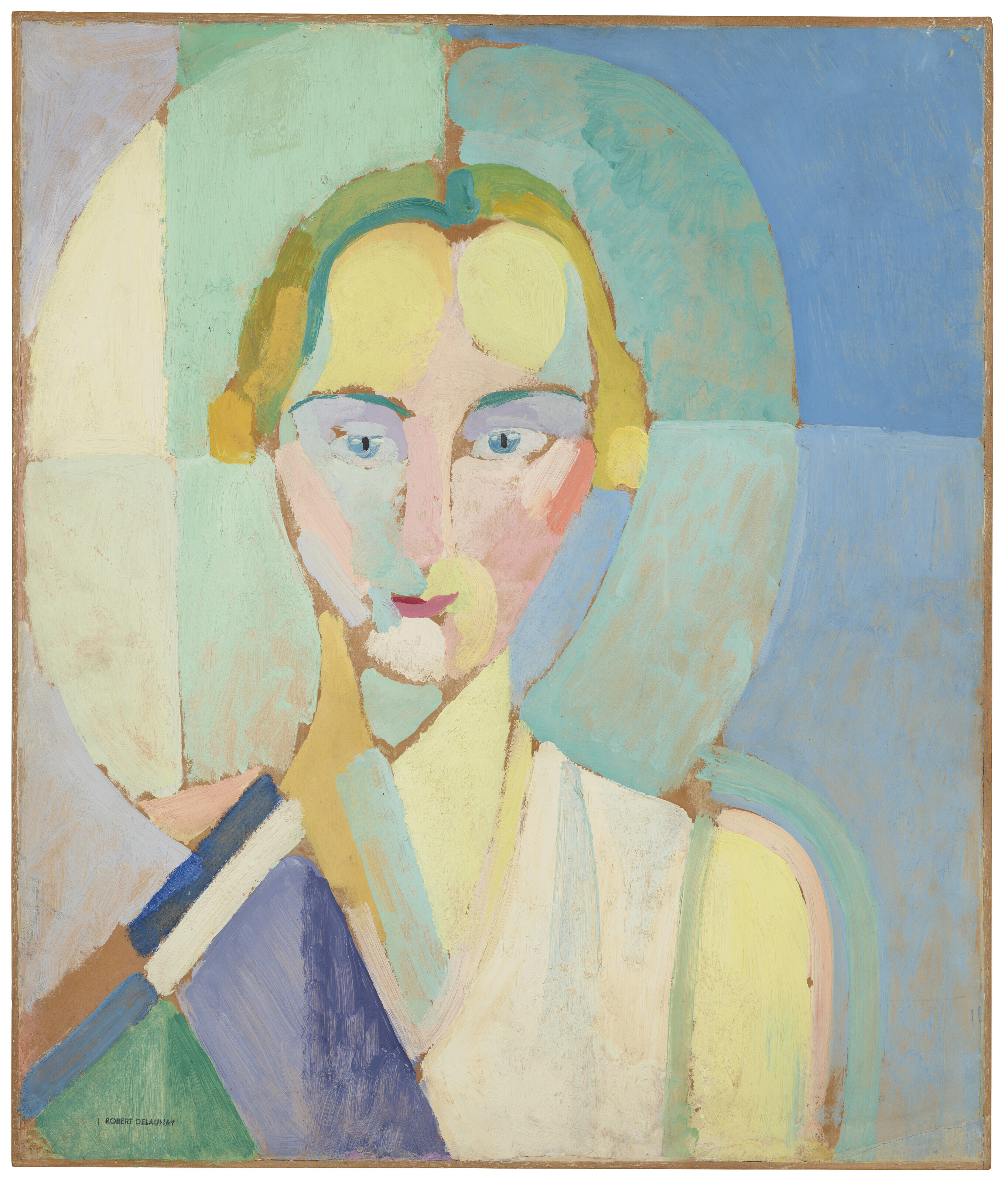 Robert Delaunay — Этюд к "Портрету мадам Хейм", изображение 2