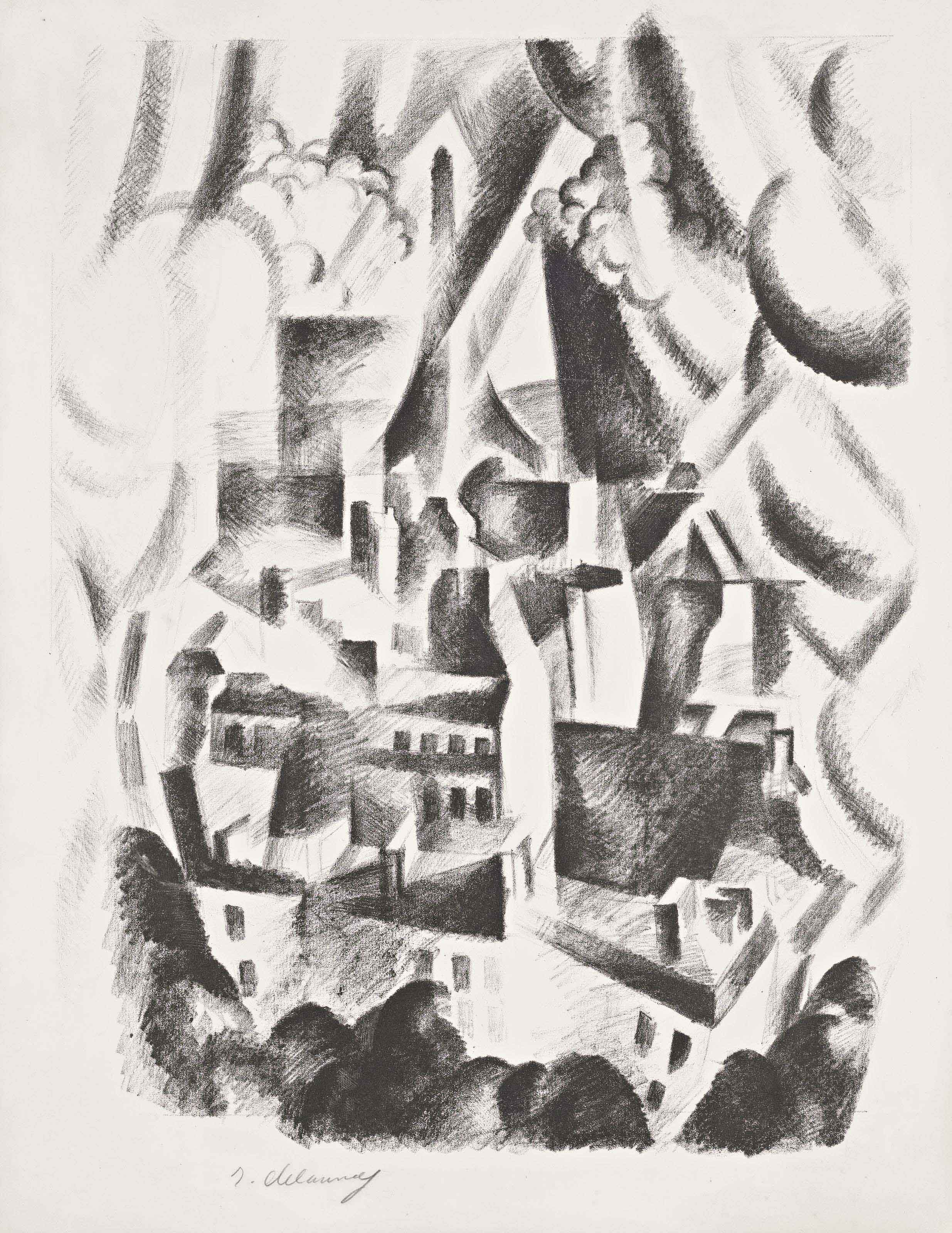 Robert Delaunay — Ла фенетр над ла Виллем (Луайе и Перуссо, 4)