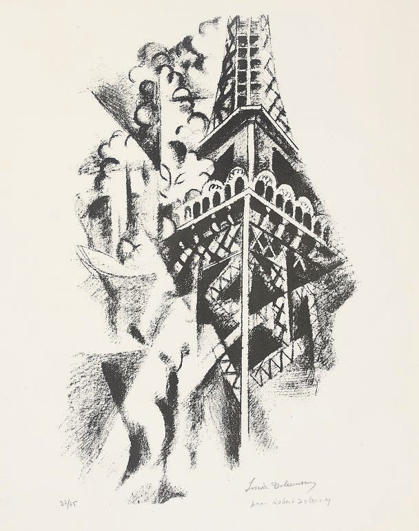 Robert Delaunay — Путешествие и женщина