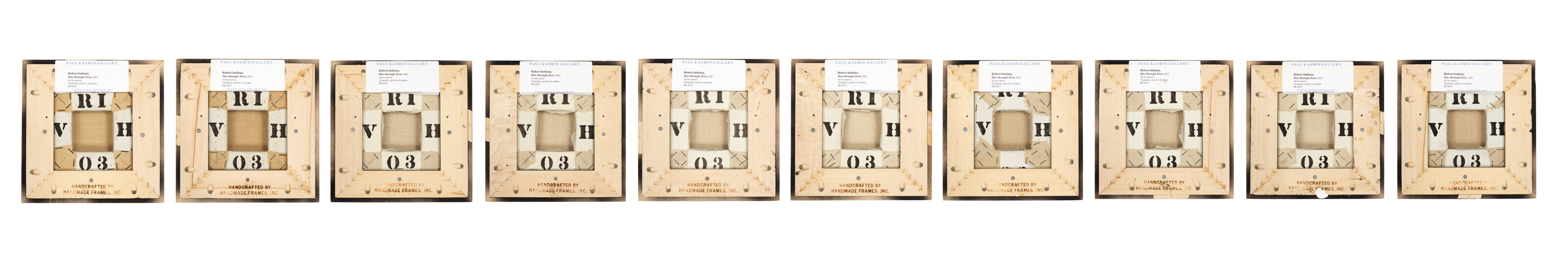 Robert Indiana — От Одного до Нуля, изображение 3