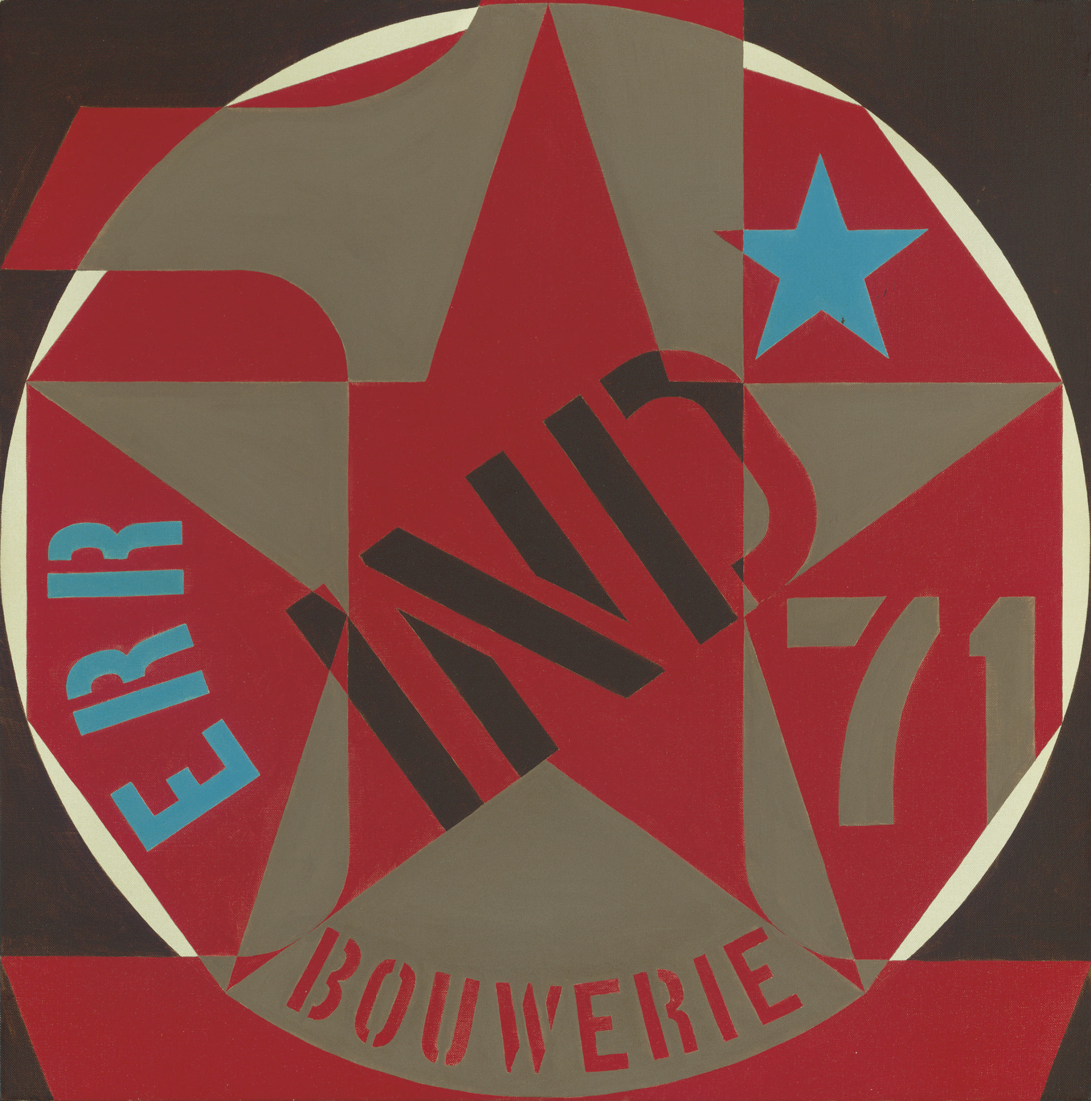 Robert Indiana — Десятилетие: Автопортреты, 1968