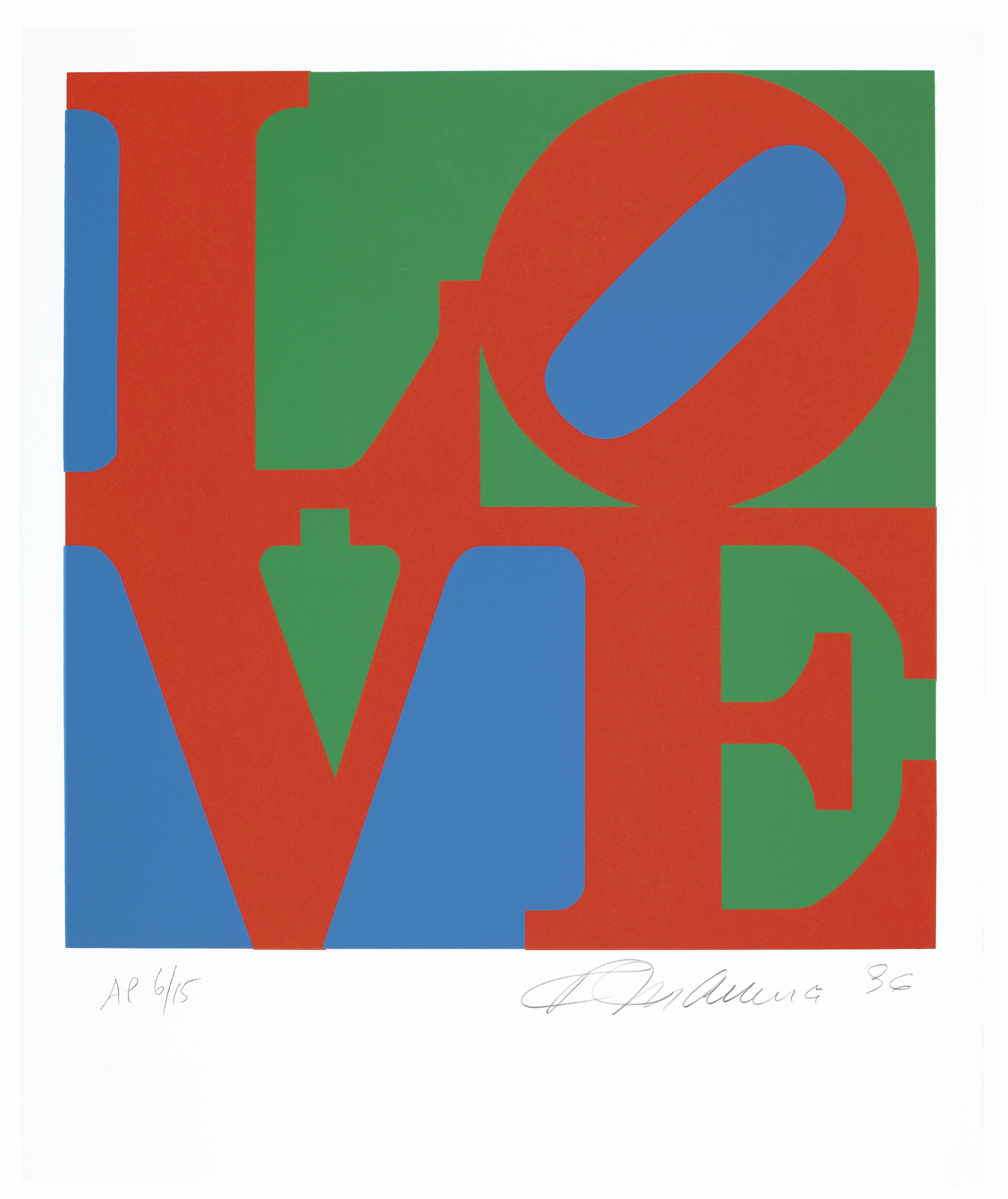 Robert Indiana — Книга любви, изображение 13