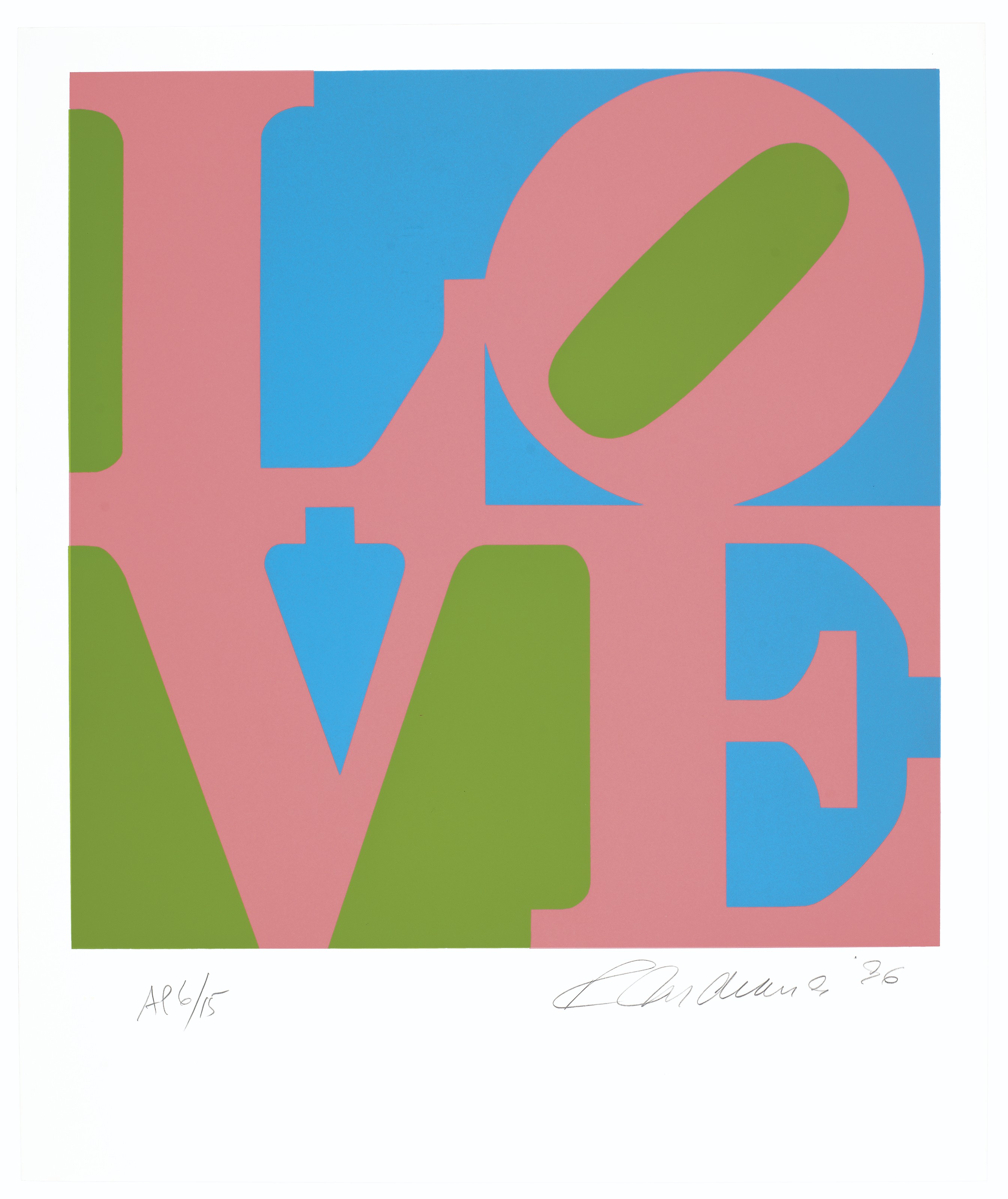 Robert Indiana — Книга любви, изображение 7