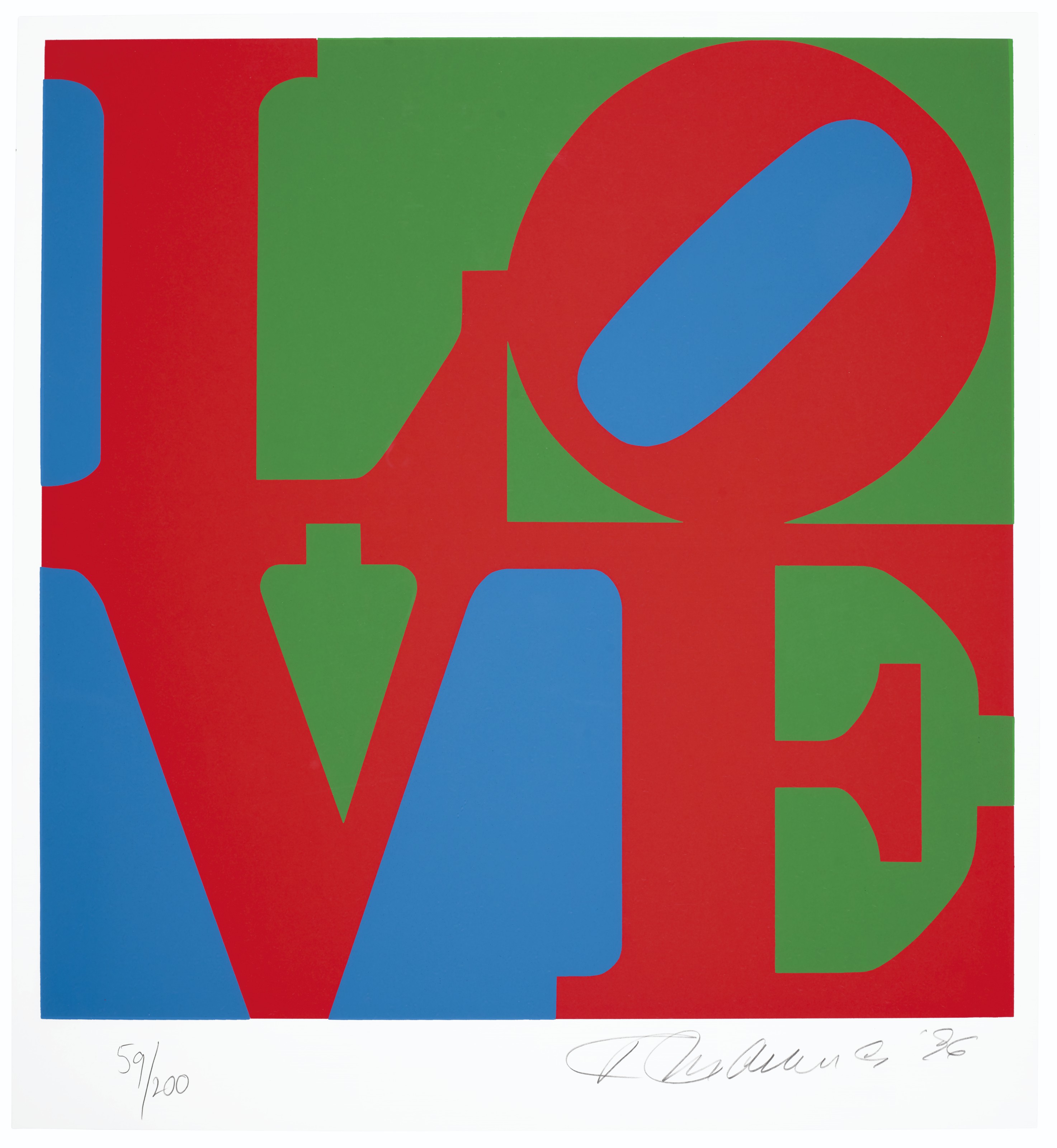 Robert Indiana — Книга любви, изображение 13