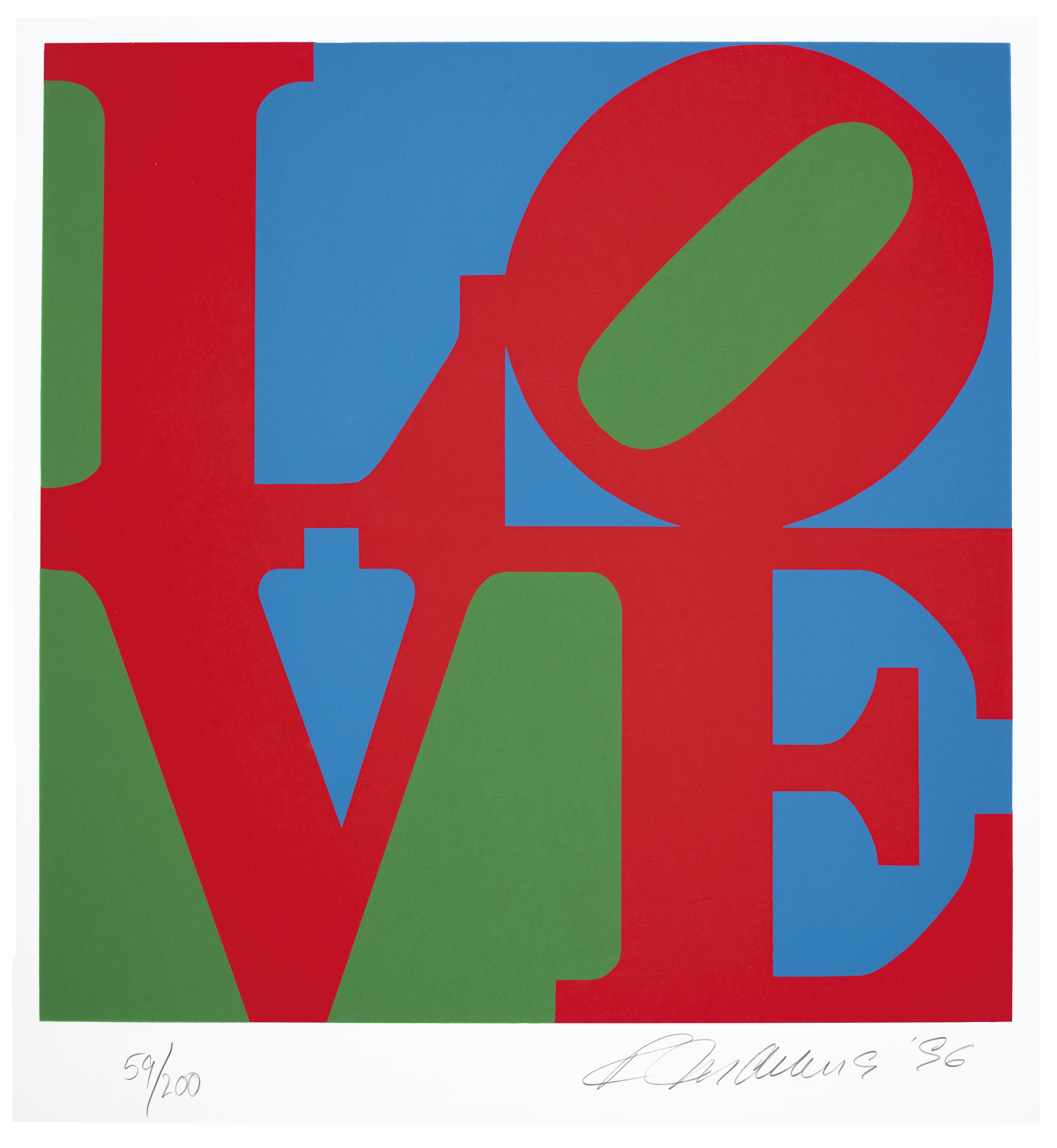 Robert Indiana — Книга любви, изображение 9