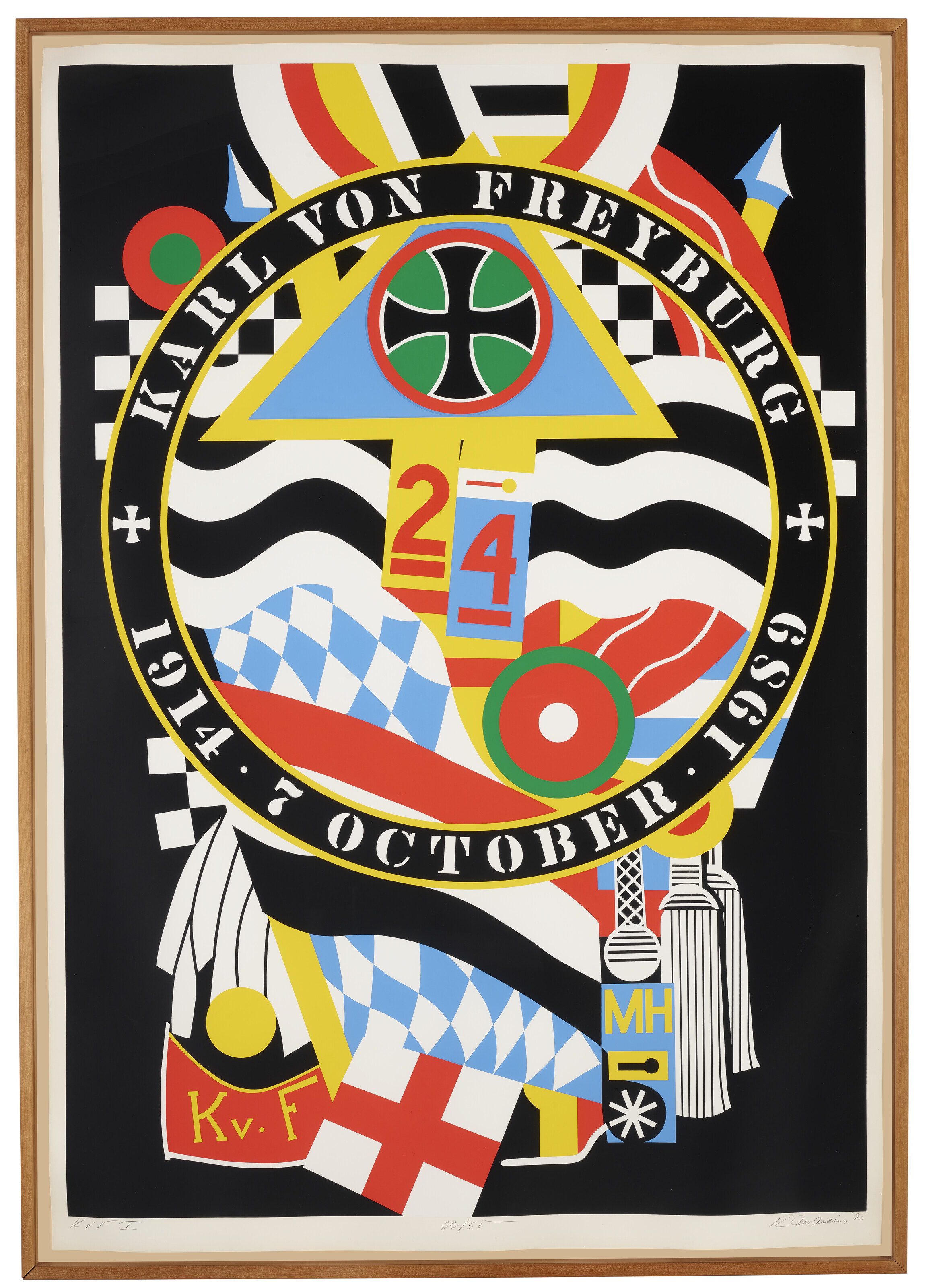 Robert Indiana — Элегии Хартли: Берлинская серия, изображение 2