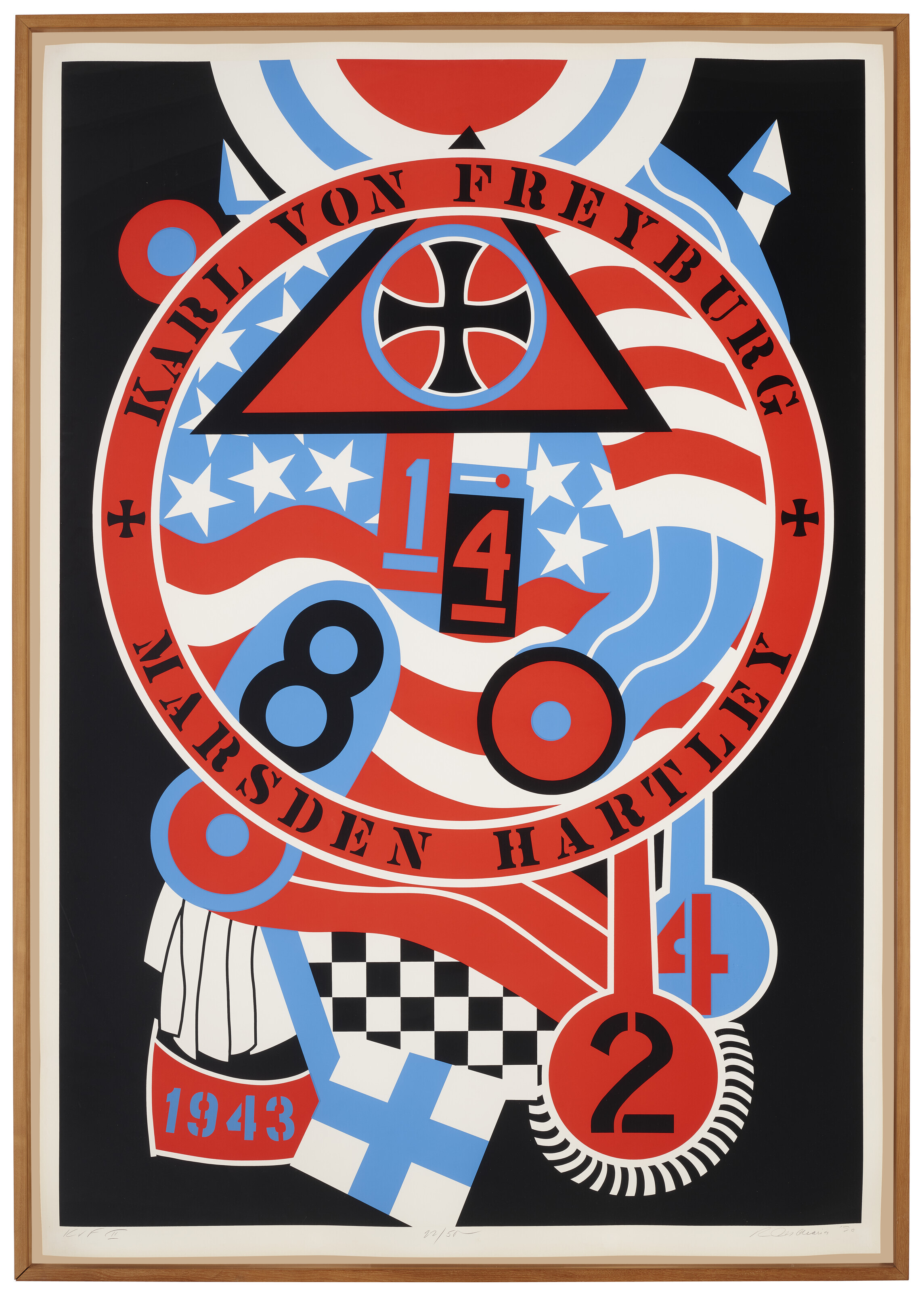 Robert Indiana — Элегии Хартли: Берлинская серия, изображение 3