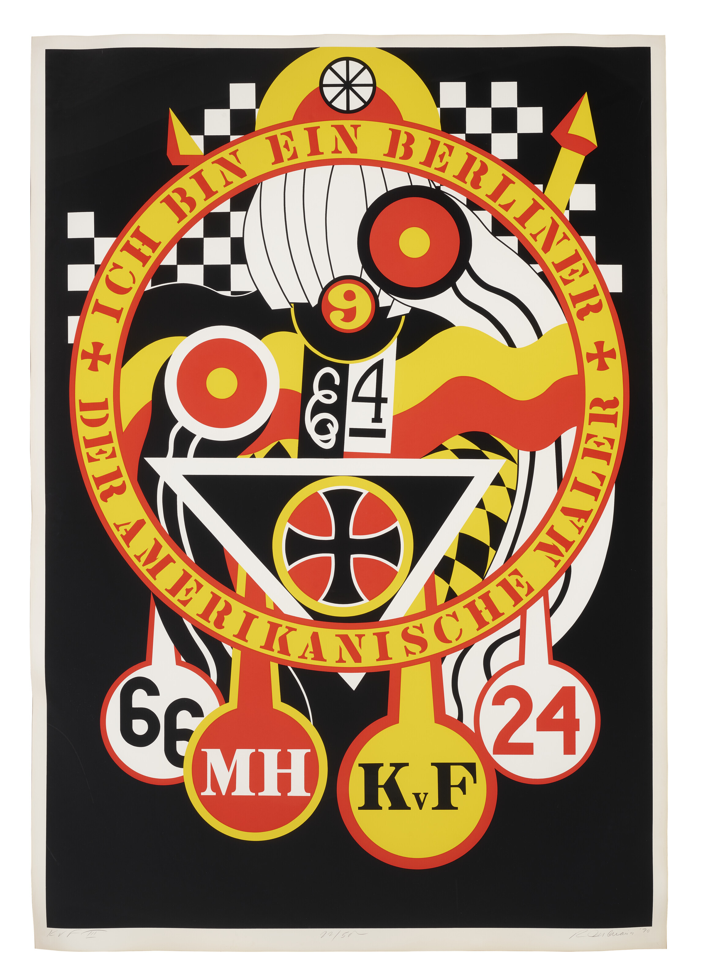 Robert Indiana — Элегии Хартли: Берлинская серия, изображение 4