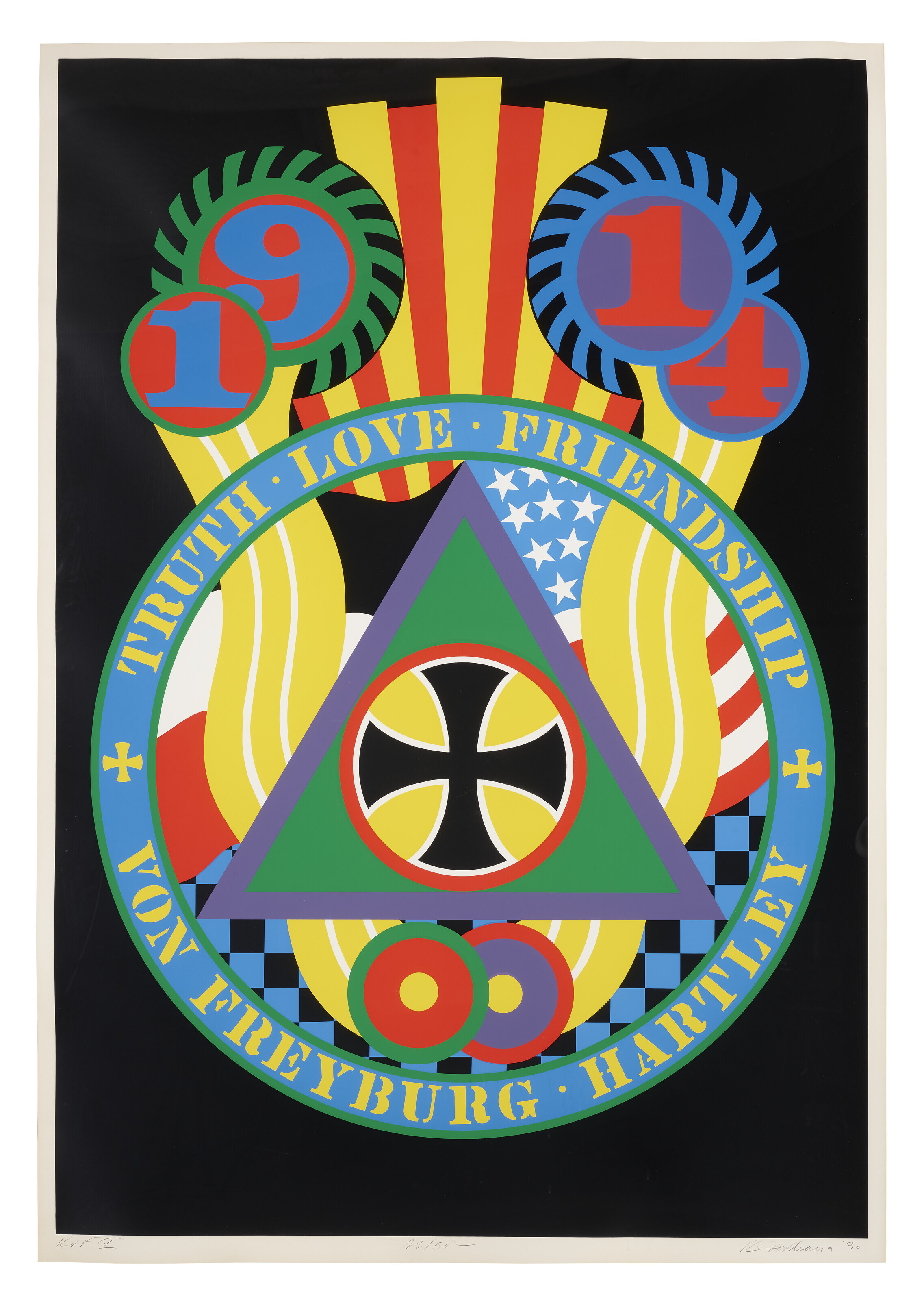 Robert Indiana — Элегии Хартли: Берлинская серия, изображение 6