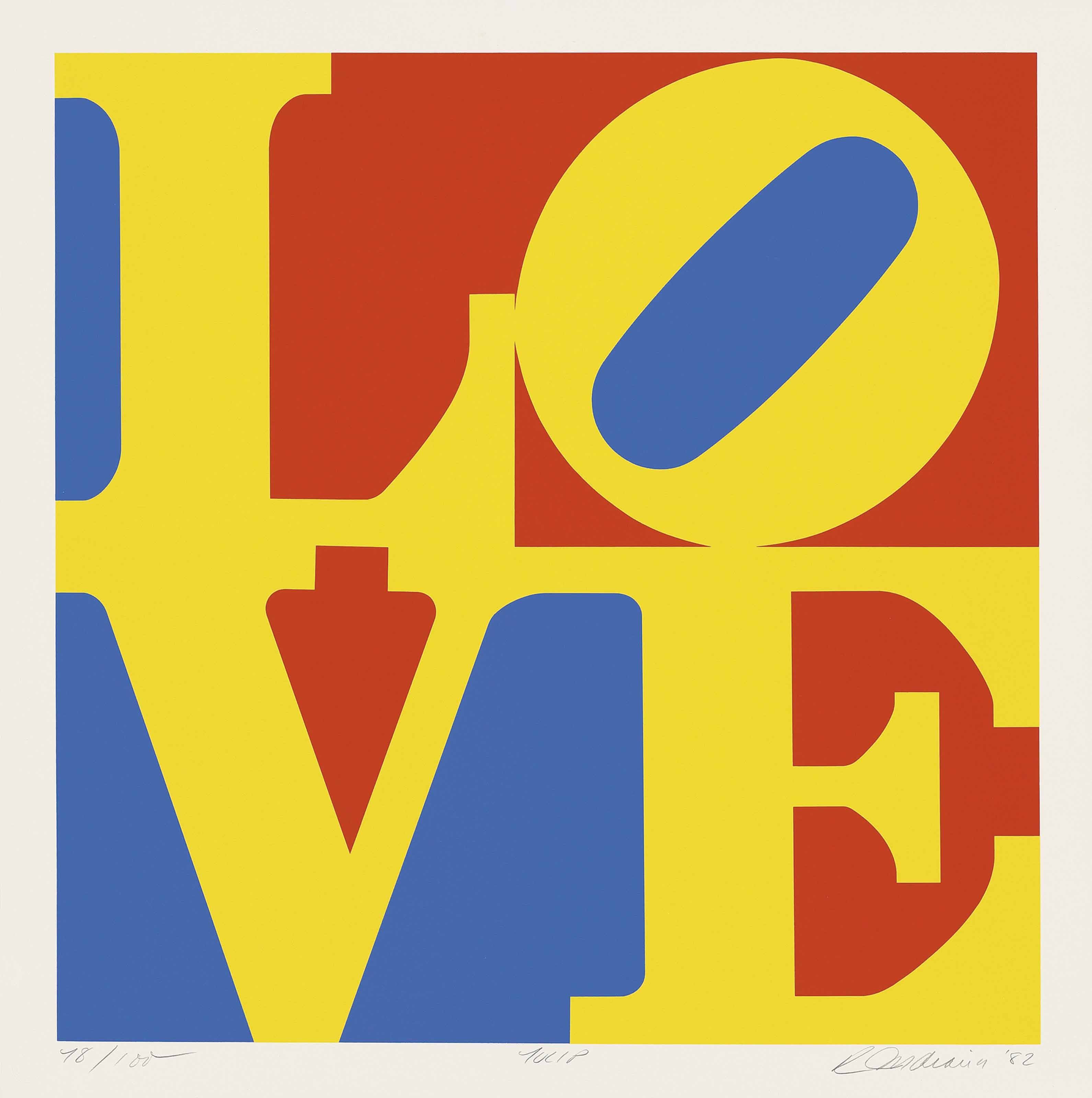 Robert Indiana — Сад любви (Шихан, 126-131), изображение 2