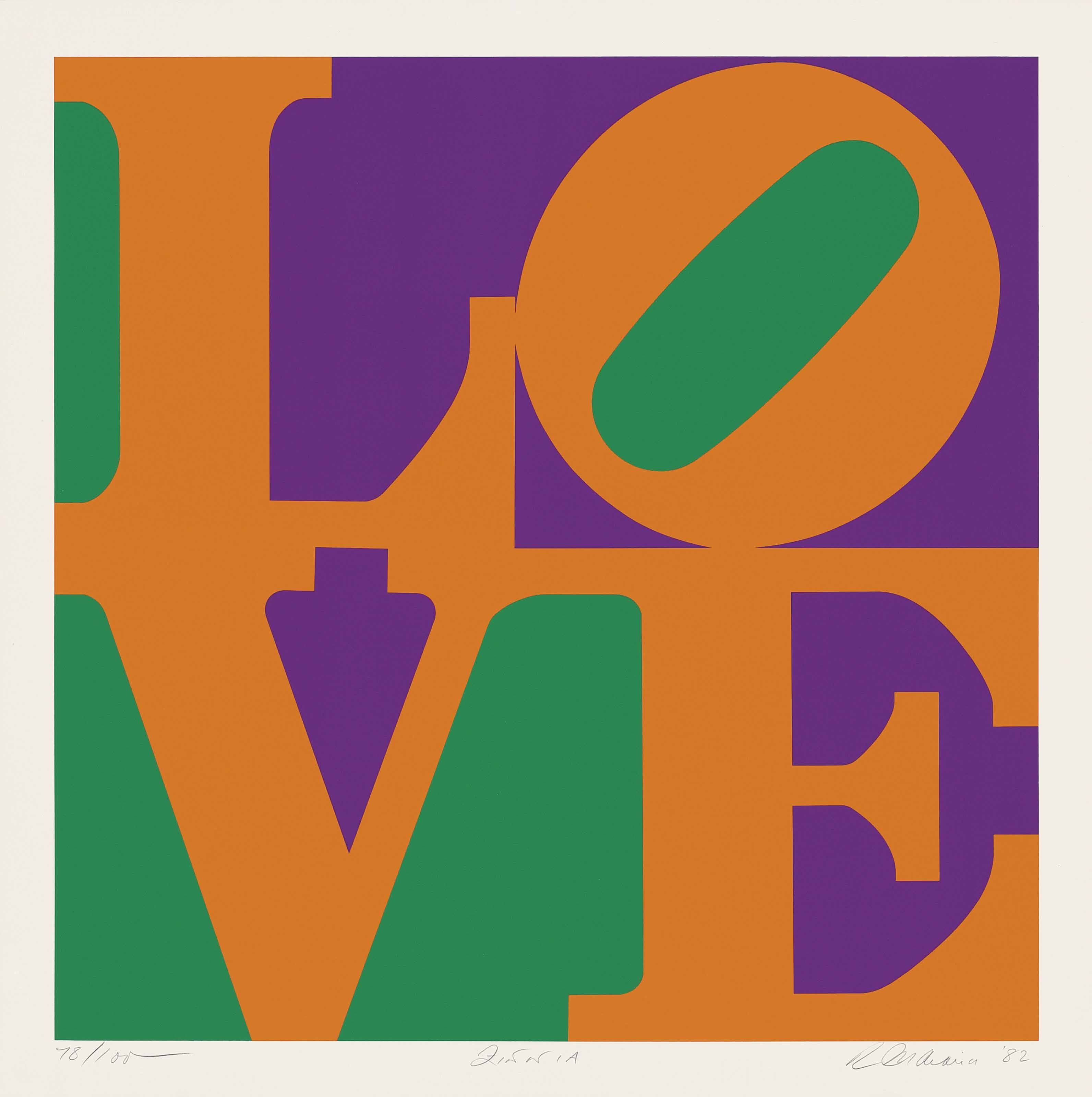 Robert Indiana — Сад любви (Шихан, 126-131), изображение 3