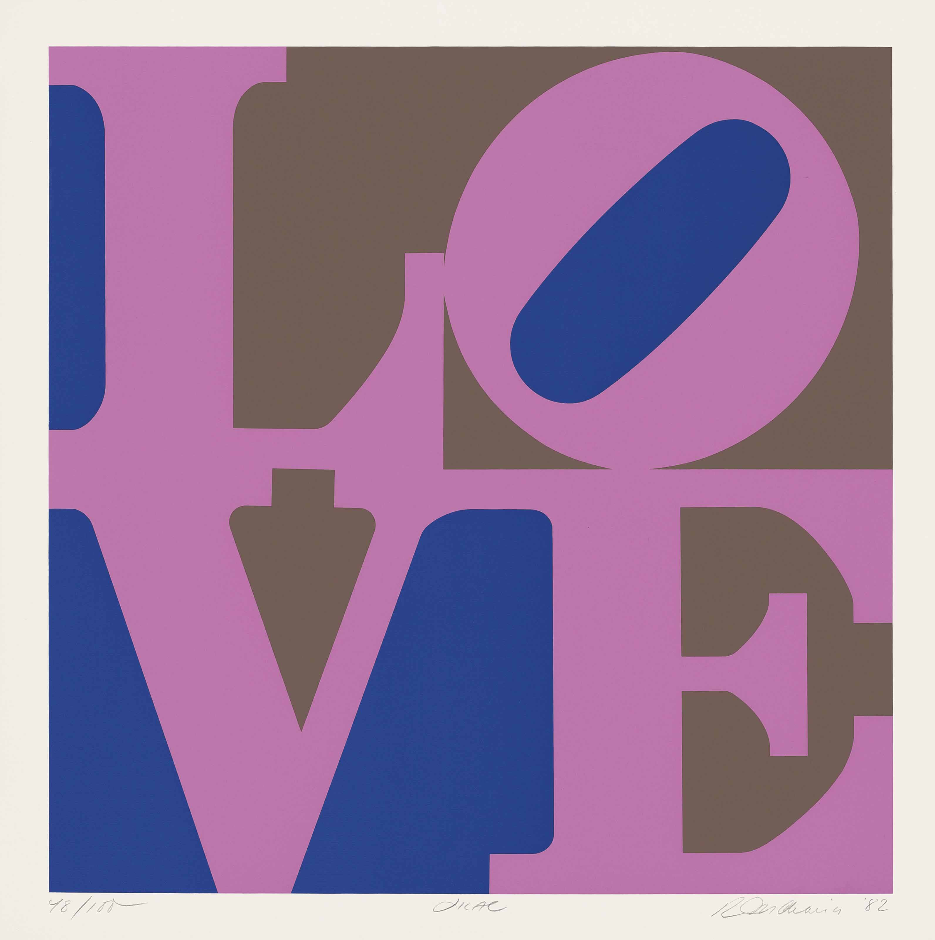 Robert Indiana — Сад любви (Шихан, 126-131), изображение 6