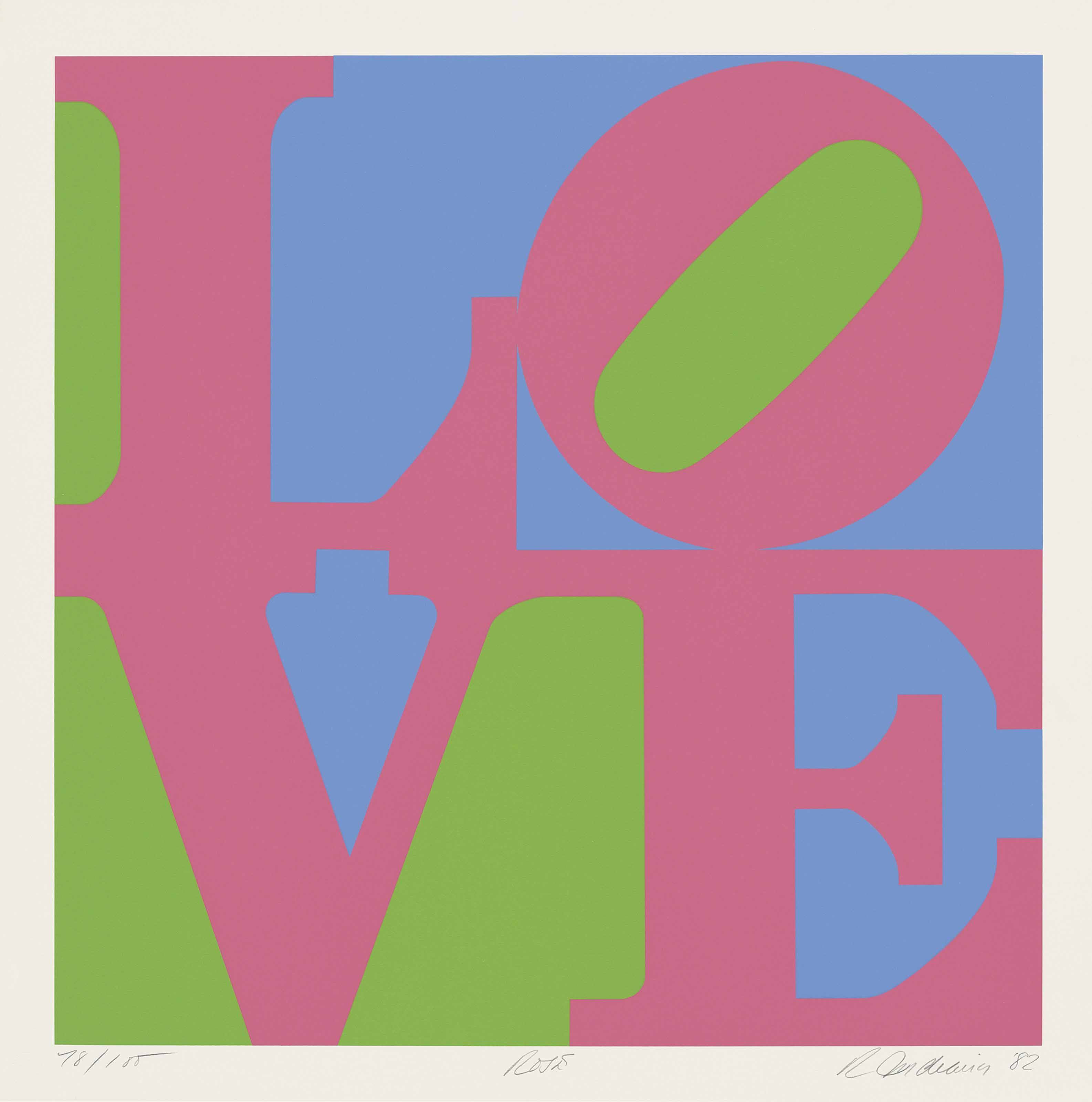 Robert Indiana — Сад любви (Шихан, 126-131), изображение 7