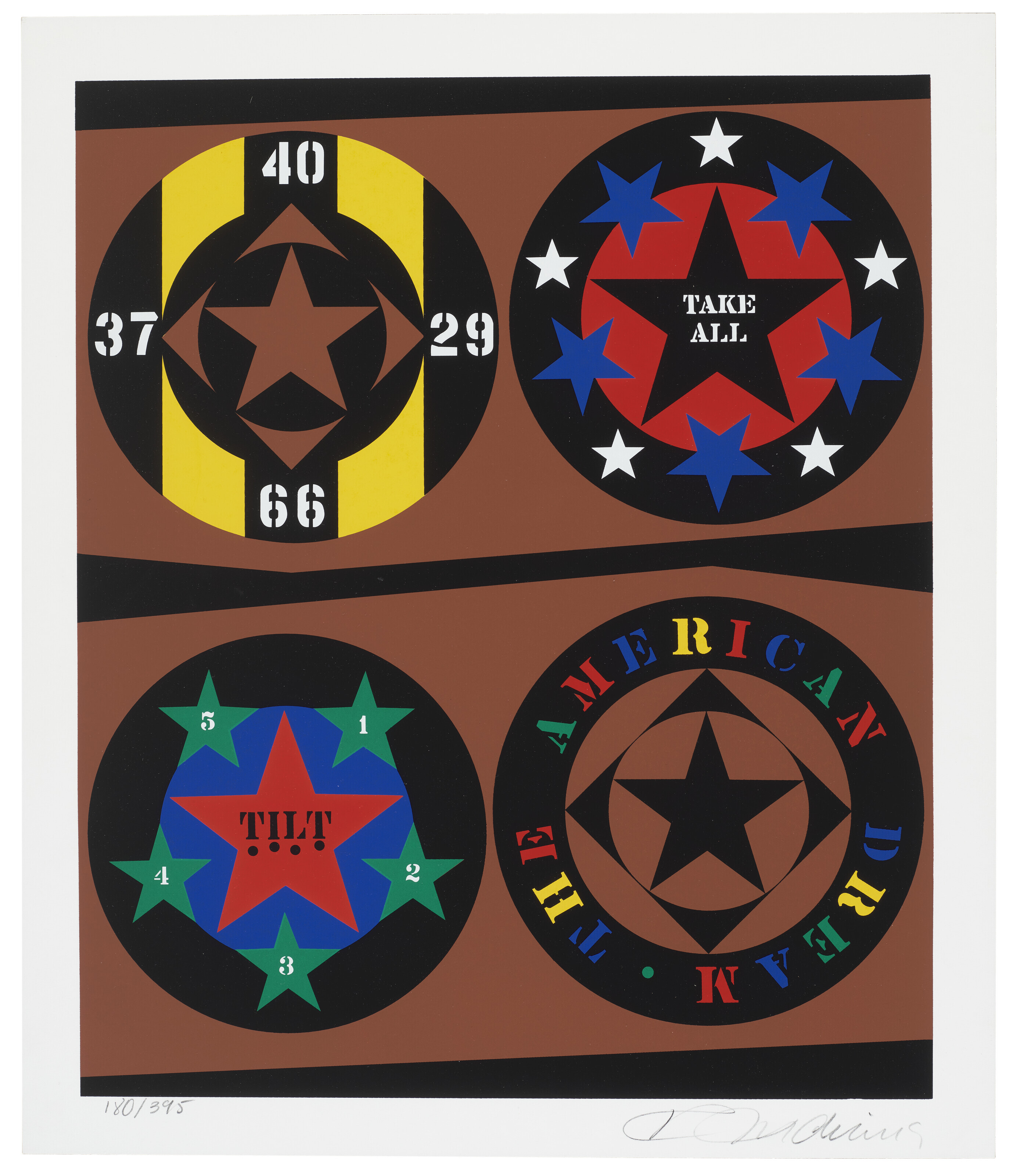 Robert Indiana — Роберт Крили, Американская мечта, изображение 2