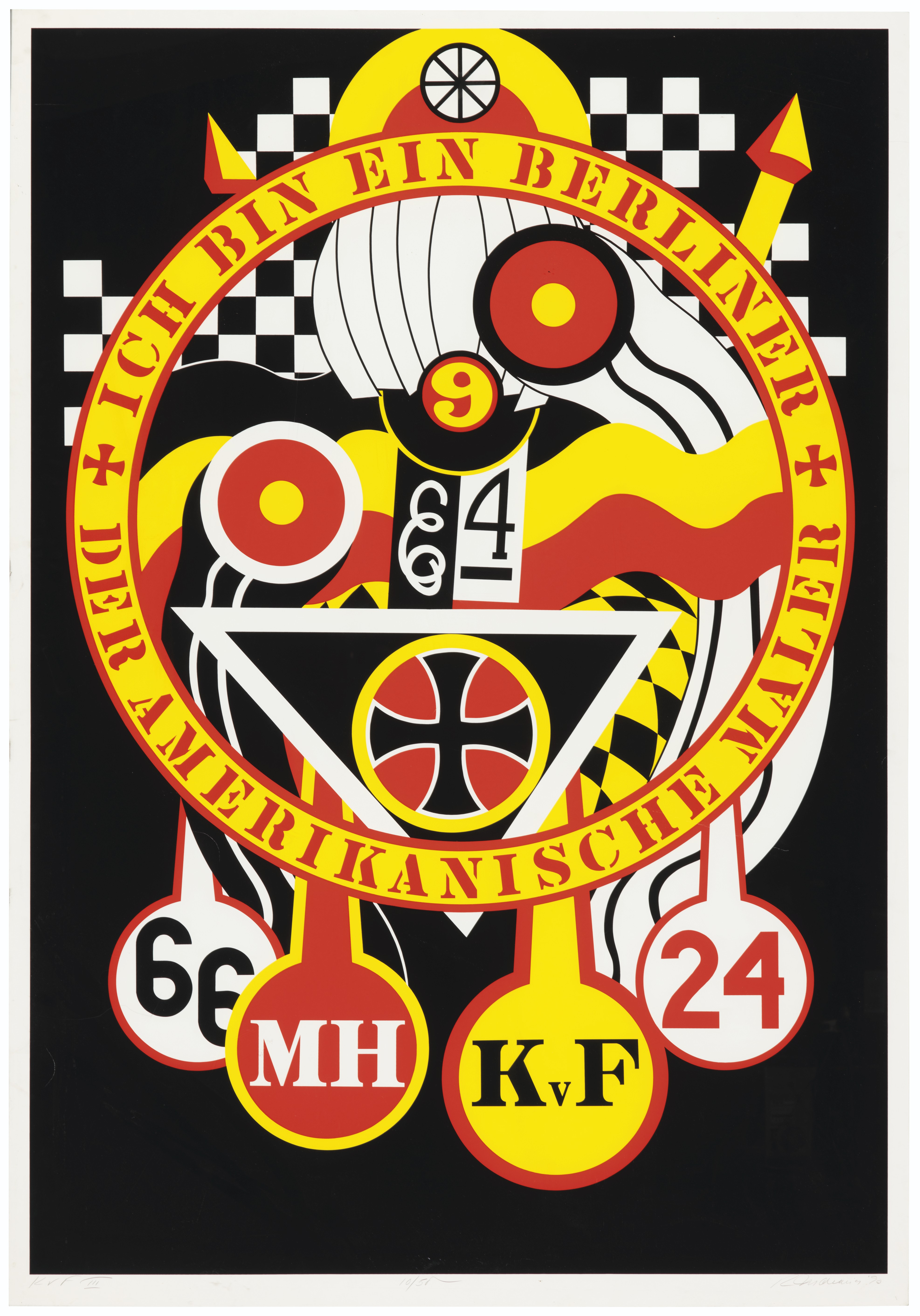 Robert Indiana — Элегии Хартли: Берлинская серия, изображение 2