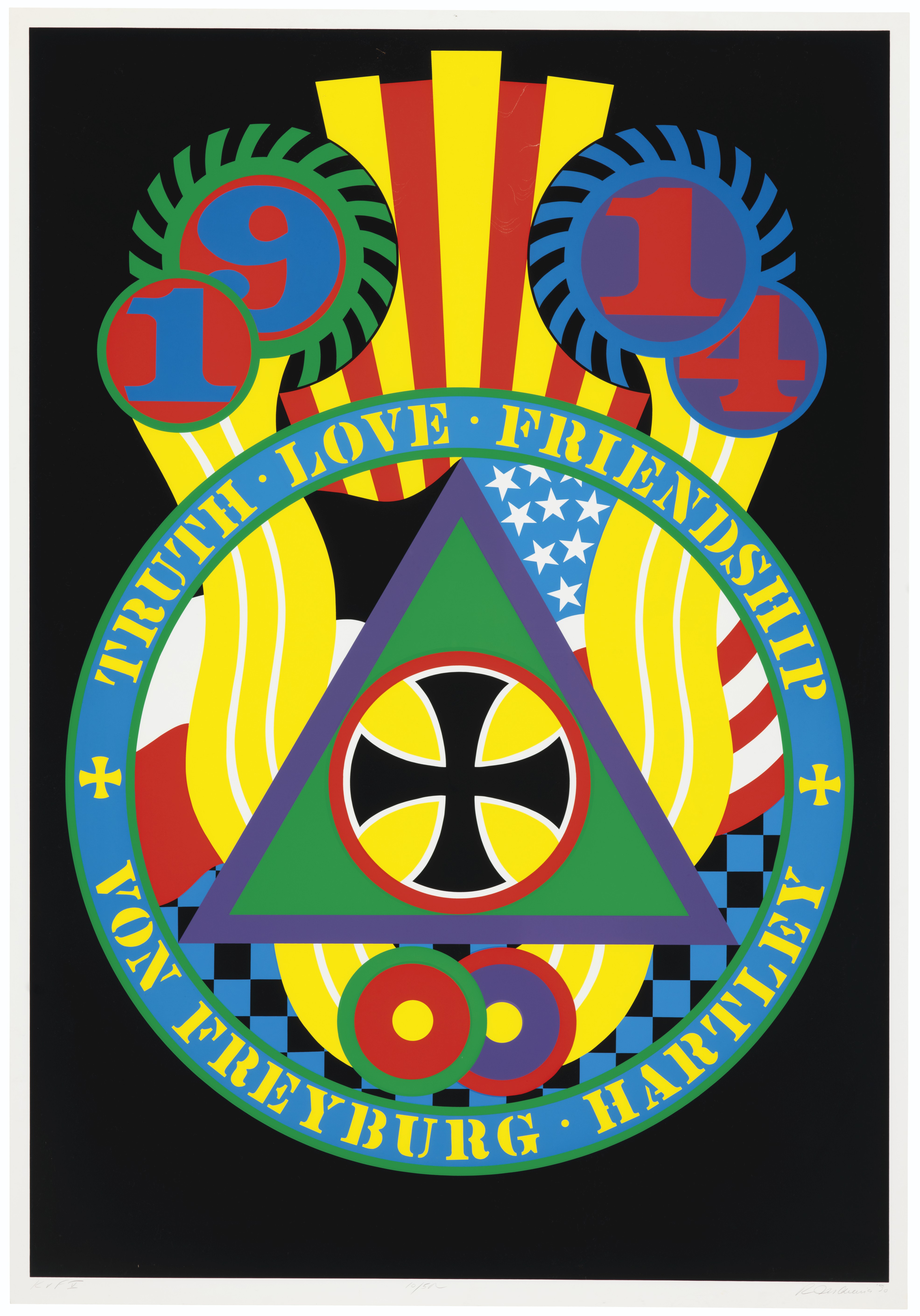 Robert Indiana — Элегии Хартли: Берлинская серия, изображение 4