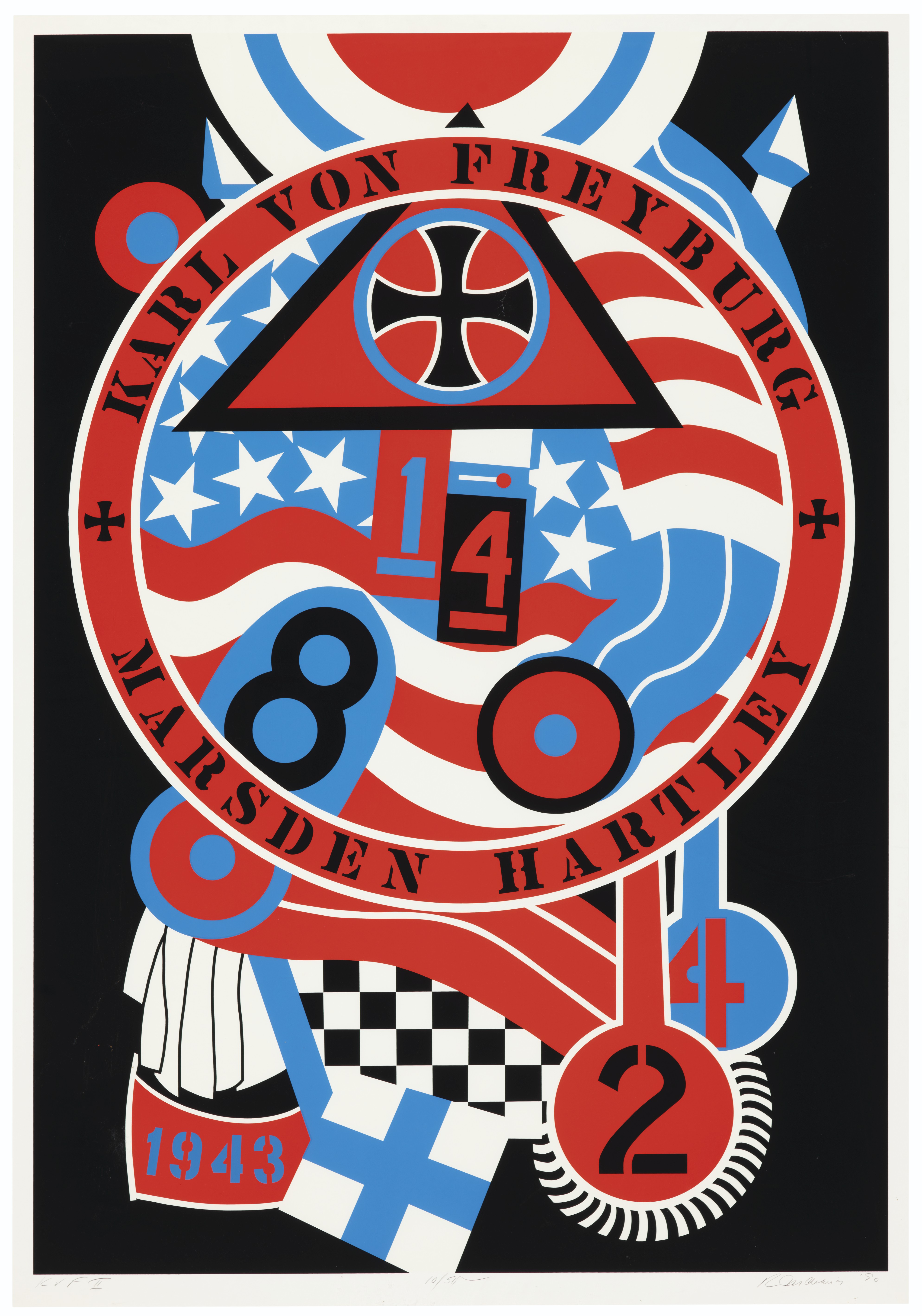 Robert Indiana — Элегии Хартли: Берлинская серия, изображение 6