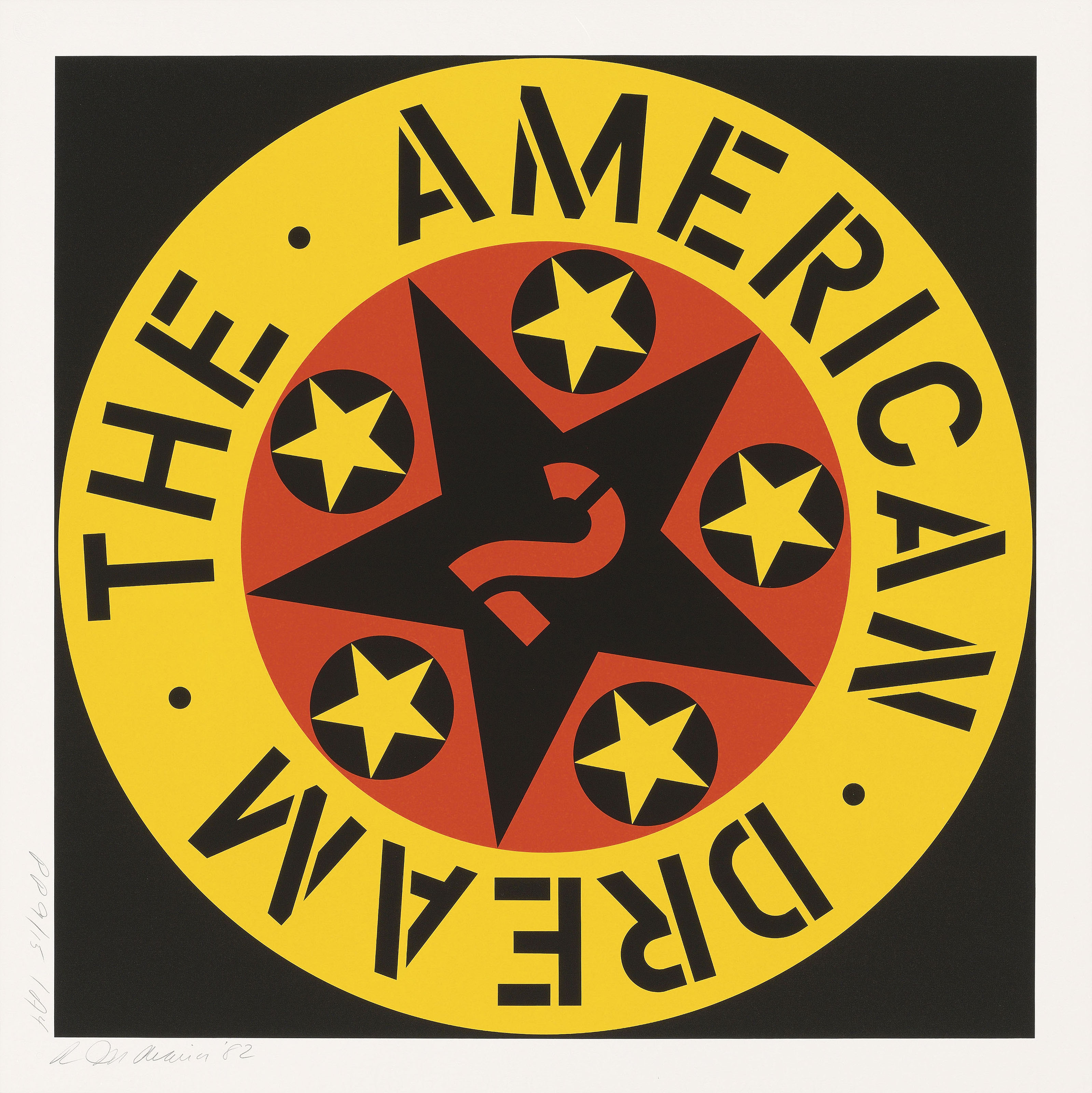 Robert Indiana — Американская мечта № 2, изображение 4