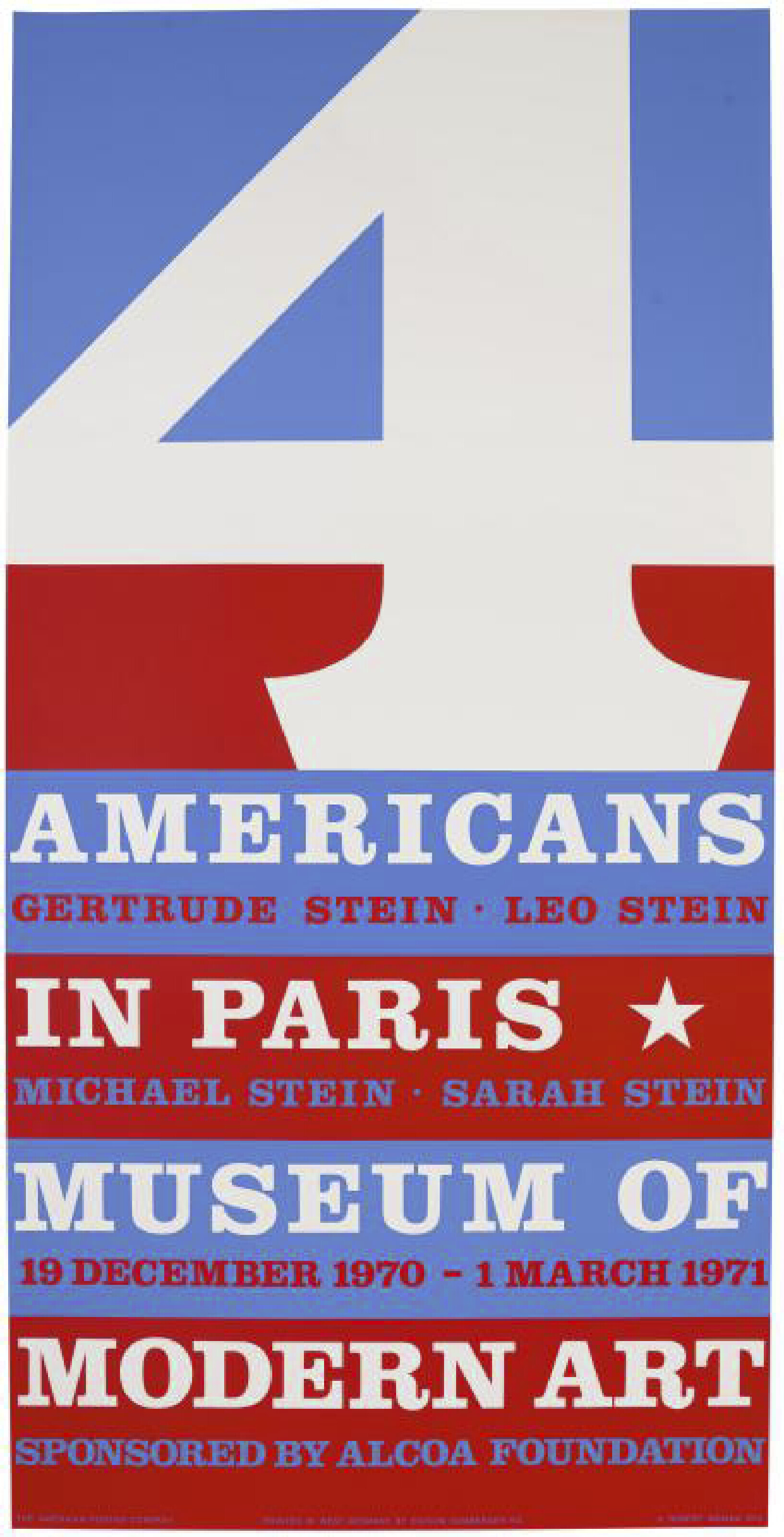 Robert Indiana — 4 американца в Париже