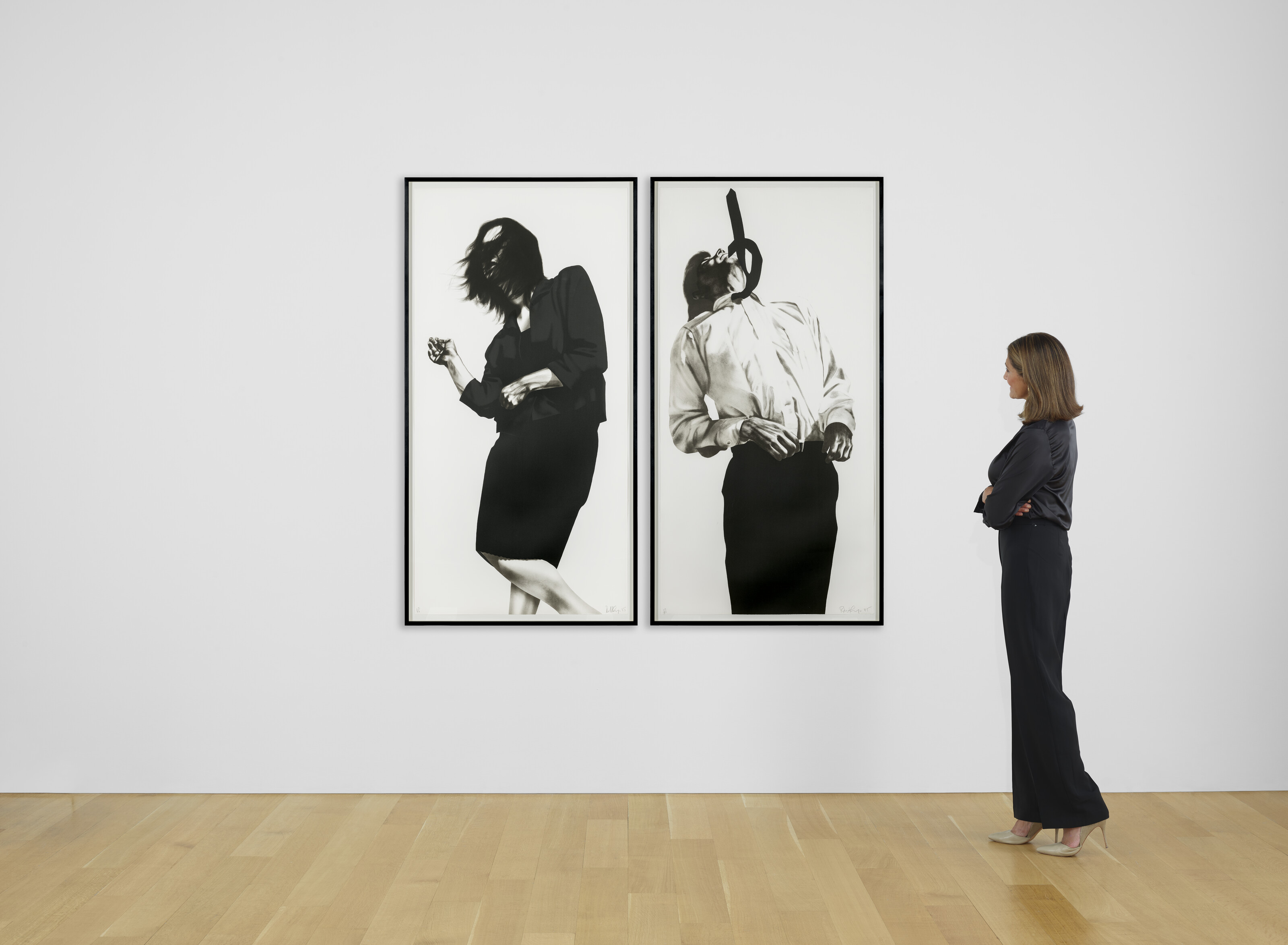 Robert Longo — Гретхен и Эрик, из "Мужчин в городах", изображение 6