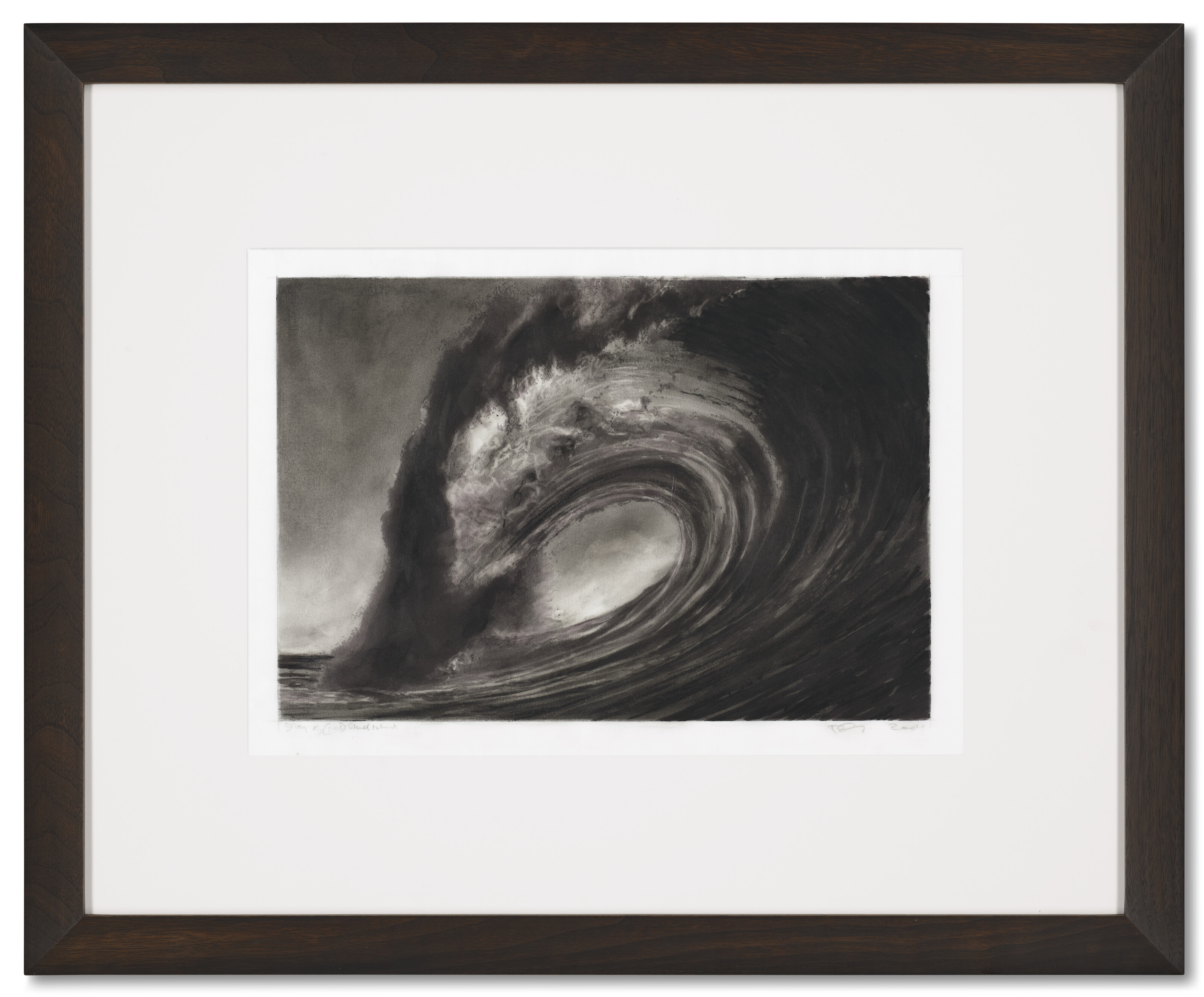 Robert Longo — Исследование на наличие отрицательного острова черепа, изображение 2