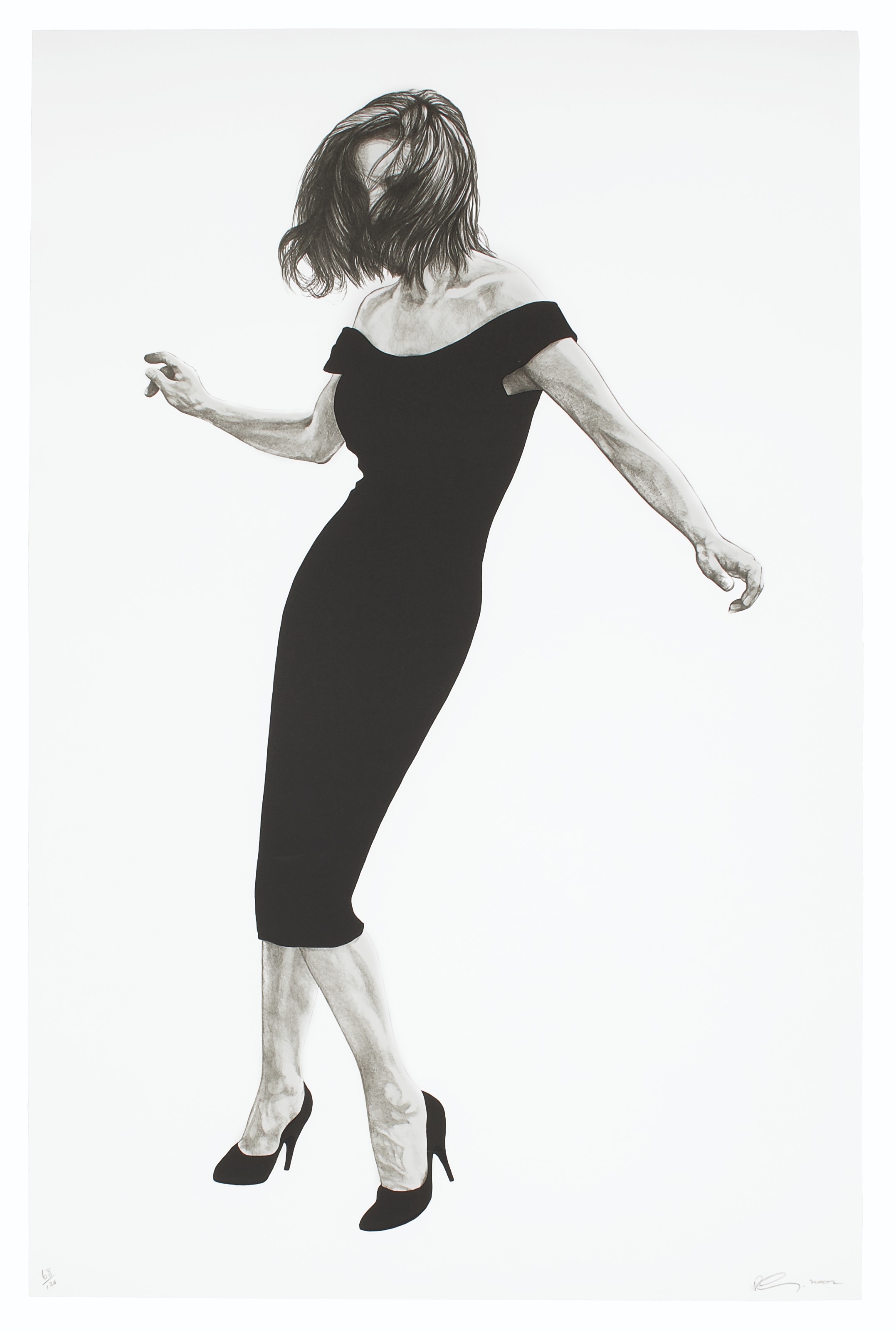 Robert Longo — Мужчины в городах : два отпечатка, изображение 2