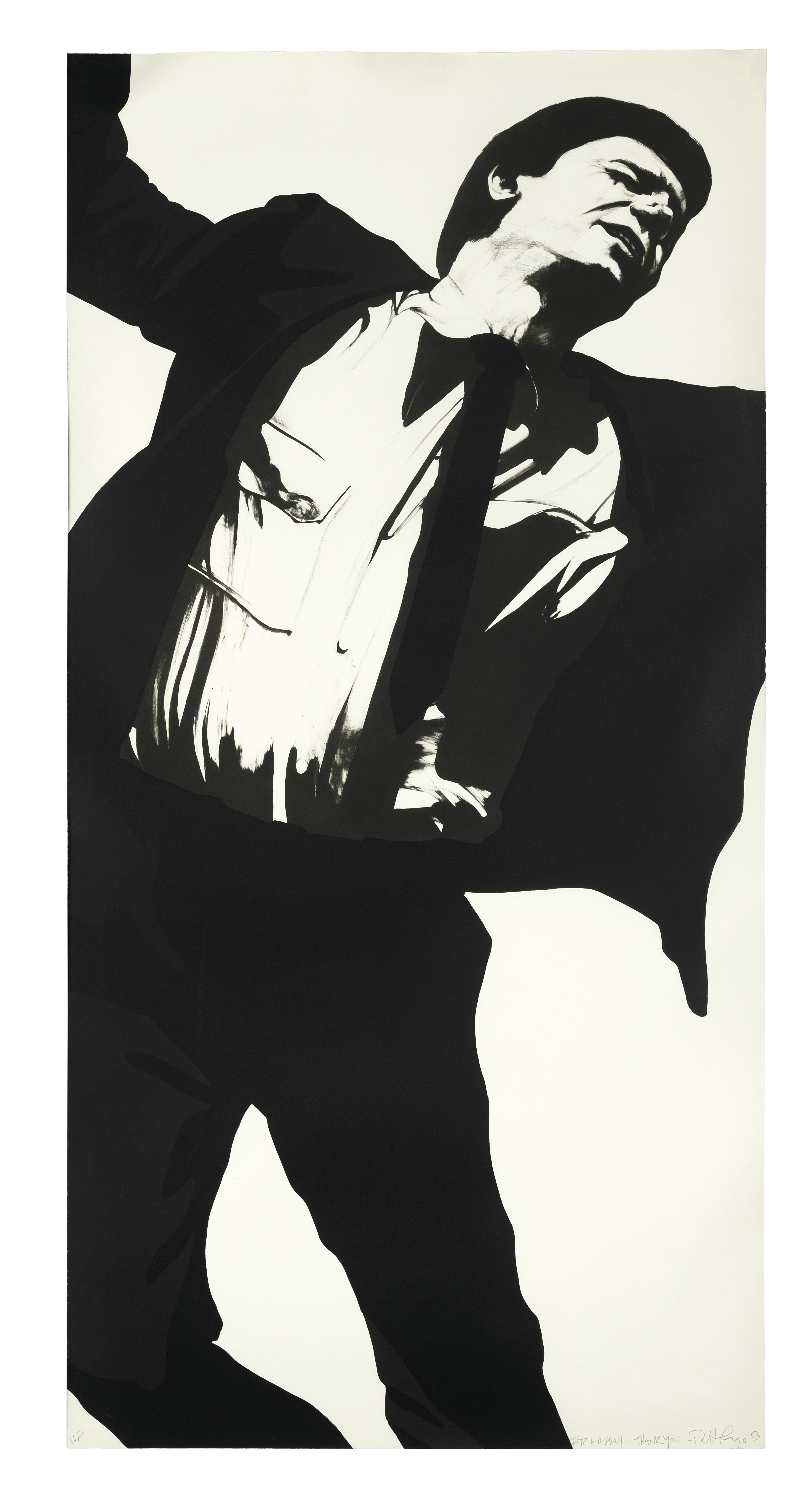 Robert Longo — Джоанна и Ларри, из журнала "Мужчины в городах", изображение 2