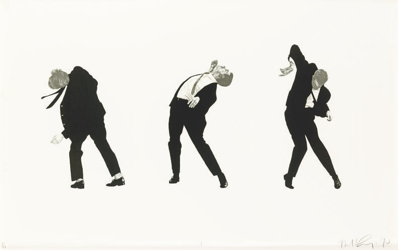 Robert Longo — Без названия "Я", от "Людей в городах"