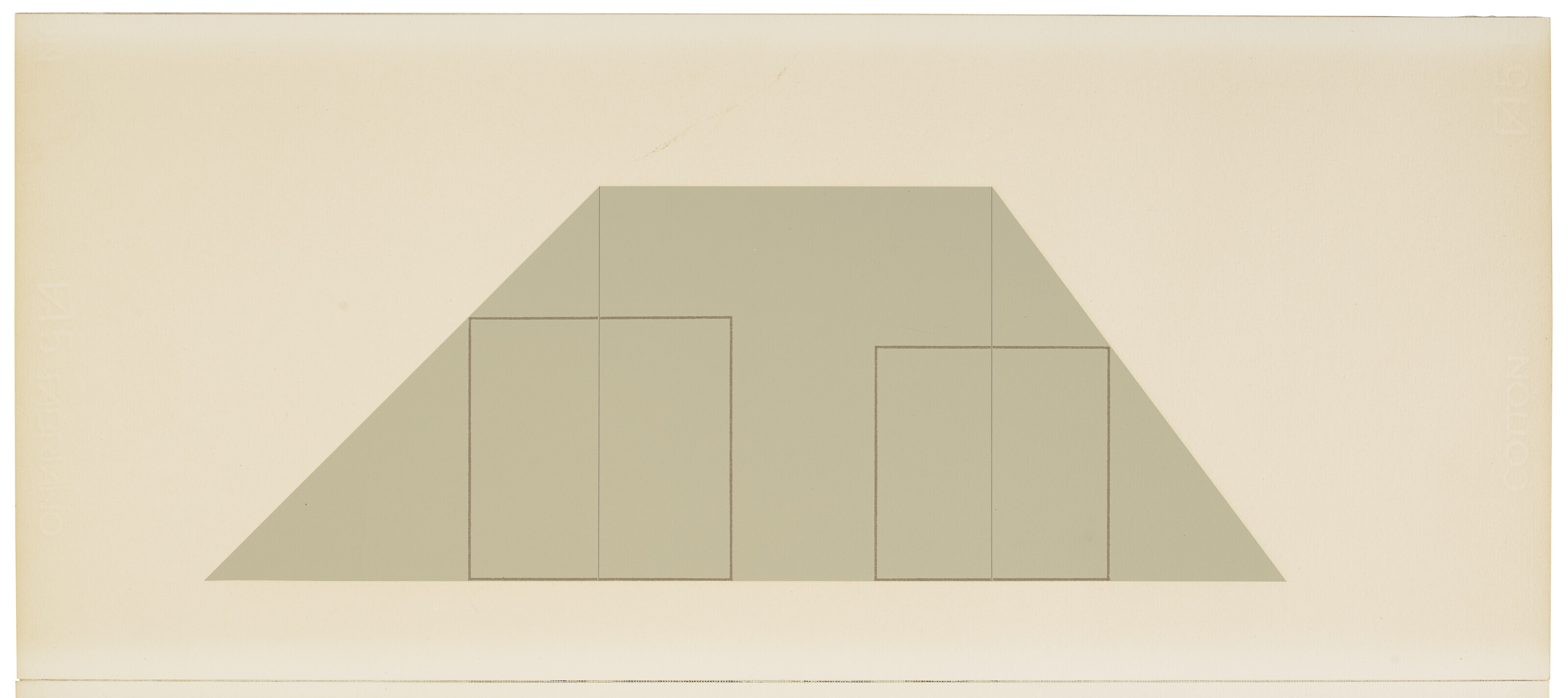 Robert Mangold — Несколько панно 1973-1976 годов, изображение 8