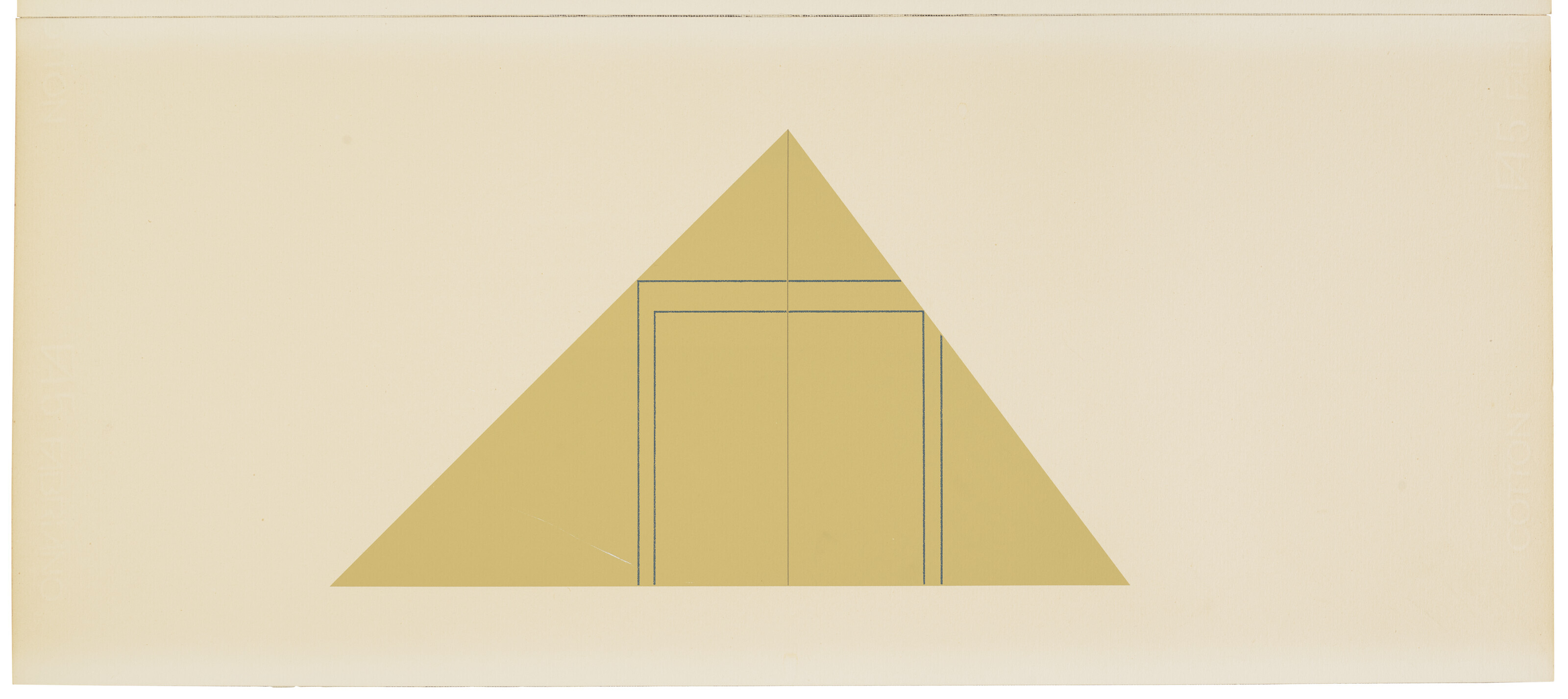 Robert Mangold — Несколько панно 1973-1976 годов, изображение 9