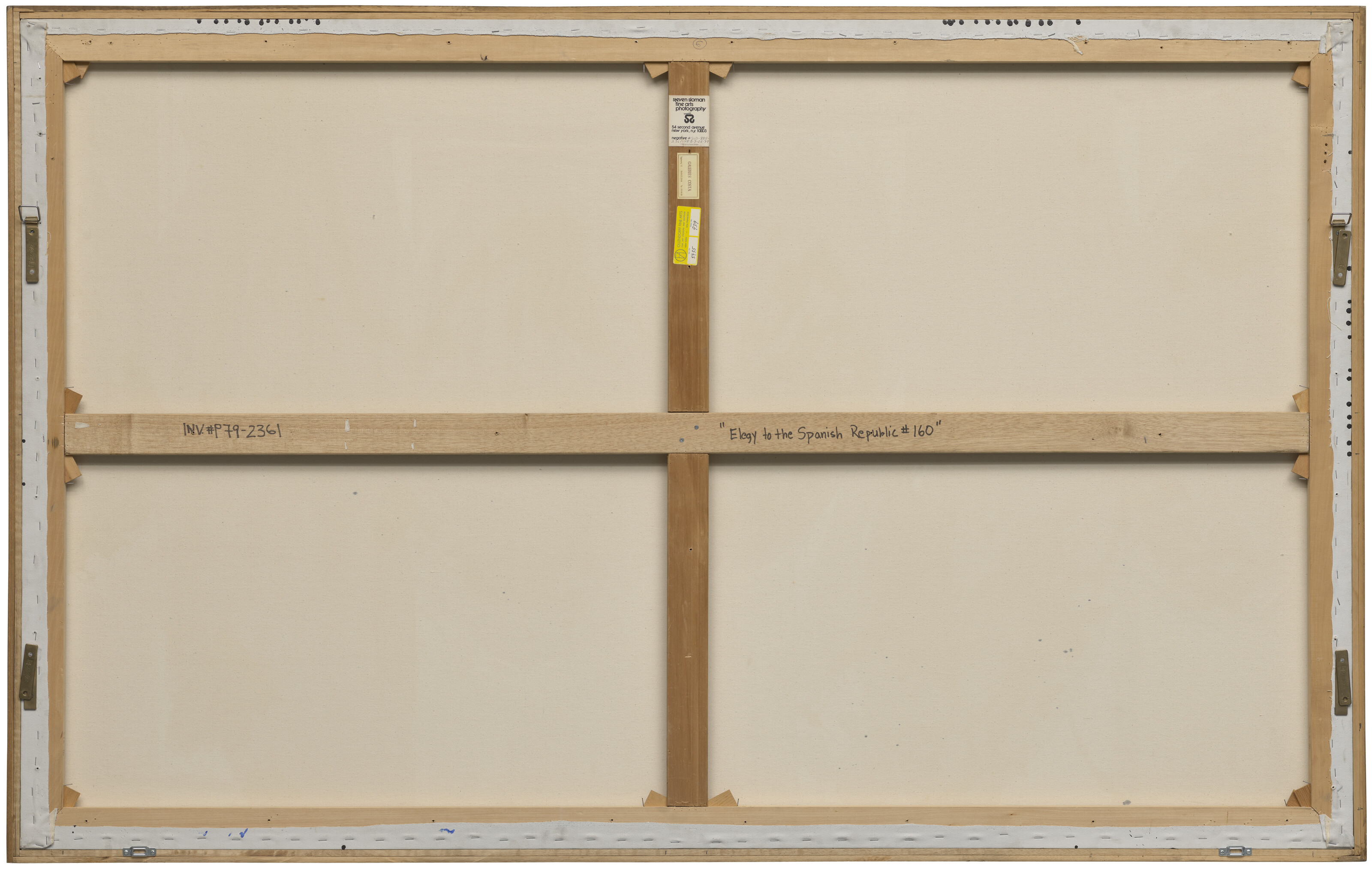 Robert Motherwell — Элегия Испанской Республике № 160, изображение 3